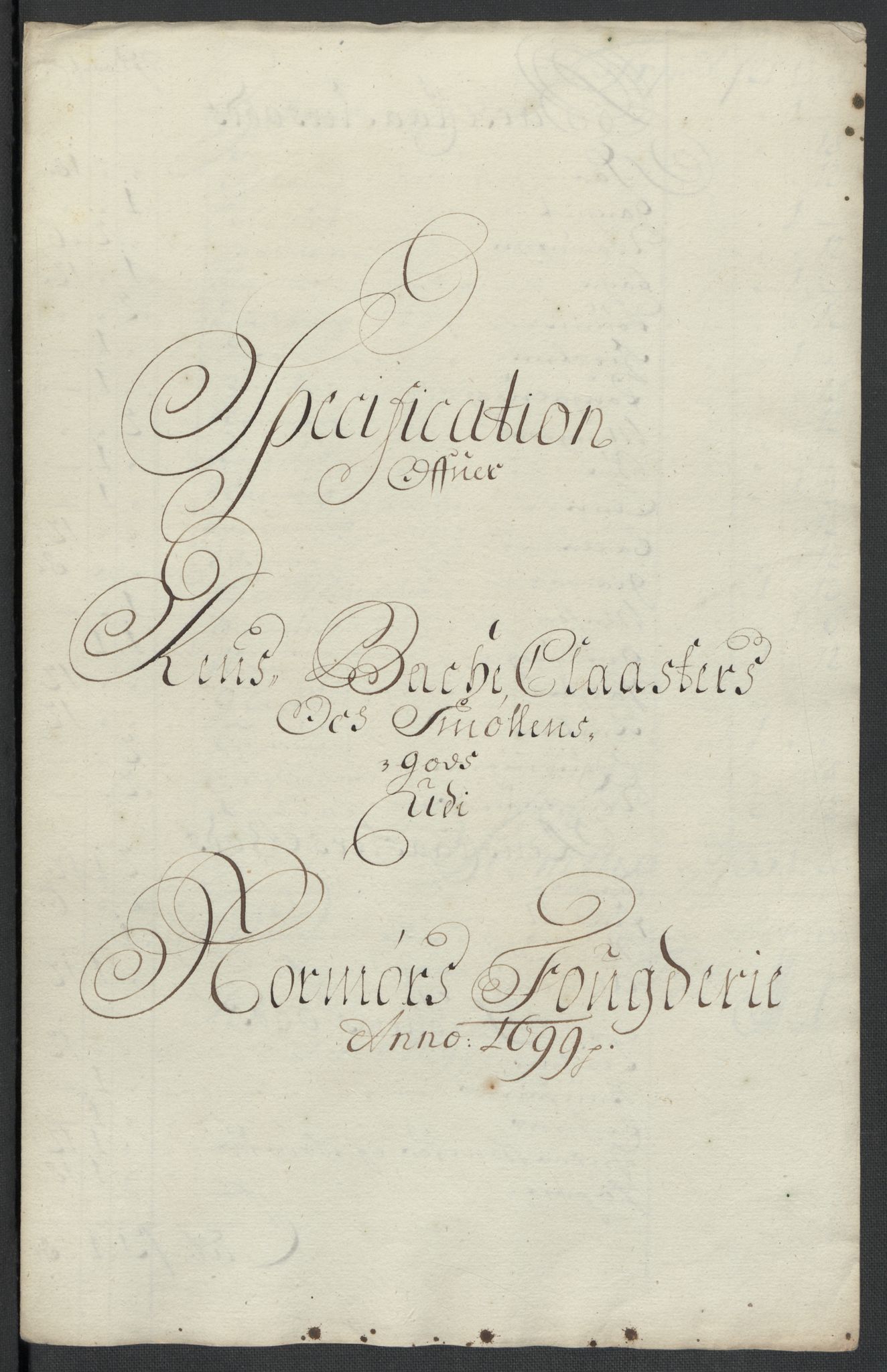 Rentekammeret inntil 1814, Reviderte regnskaper, Fogderegnskap, RA/EA-4092/R56/L3738: Fogderegnskap Nordmøre, 1699, s. 141