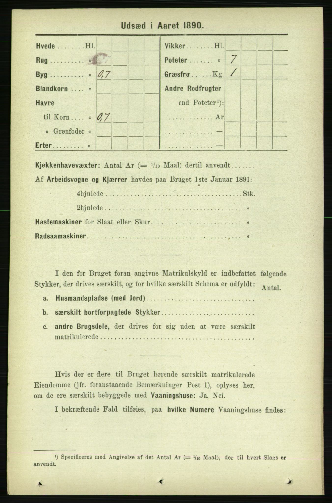 RA, Folketelling 1891 for 1727 Beitstad herred, 1891, s. 6400