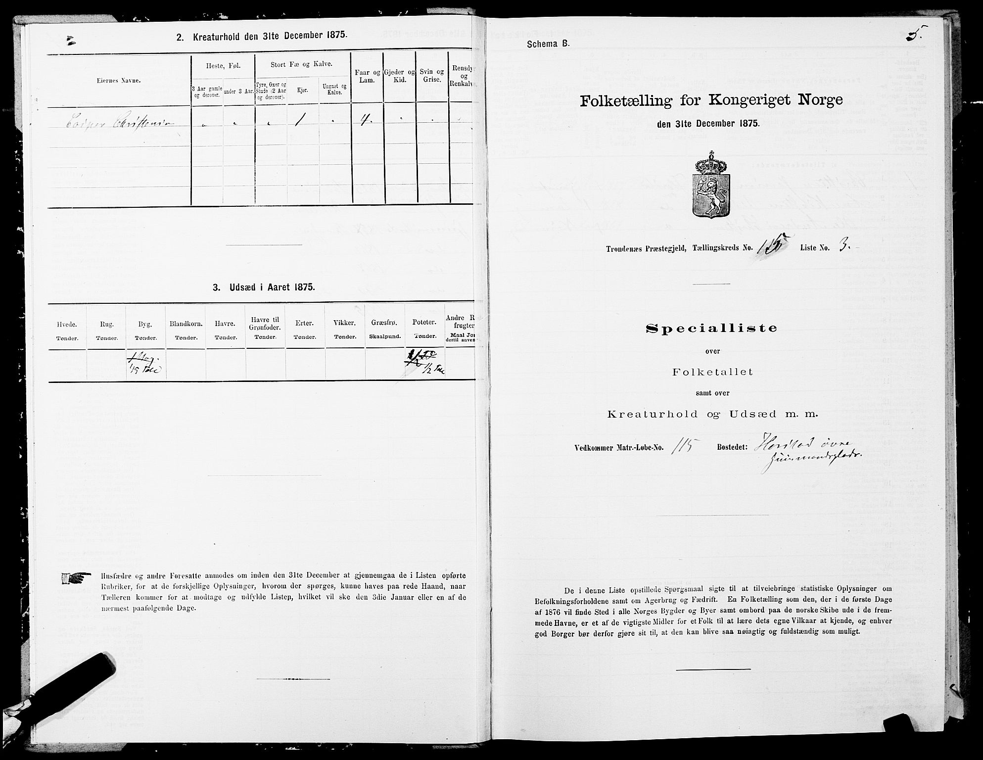 SATØ, Folketelling 1875 for 1914P Trondenes prestegjeld, 1875, s. 5005