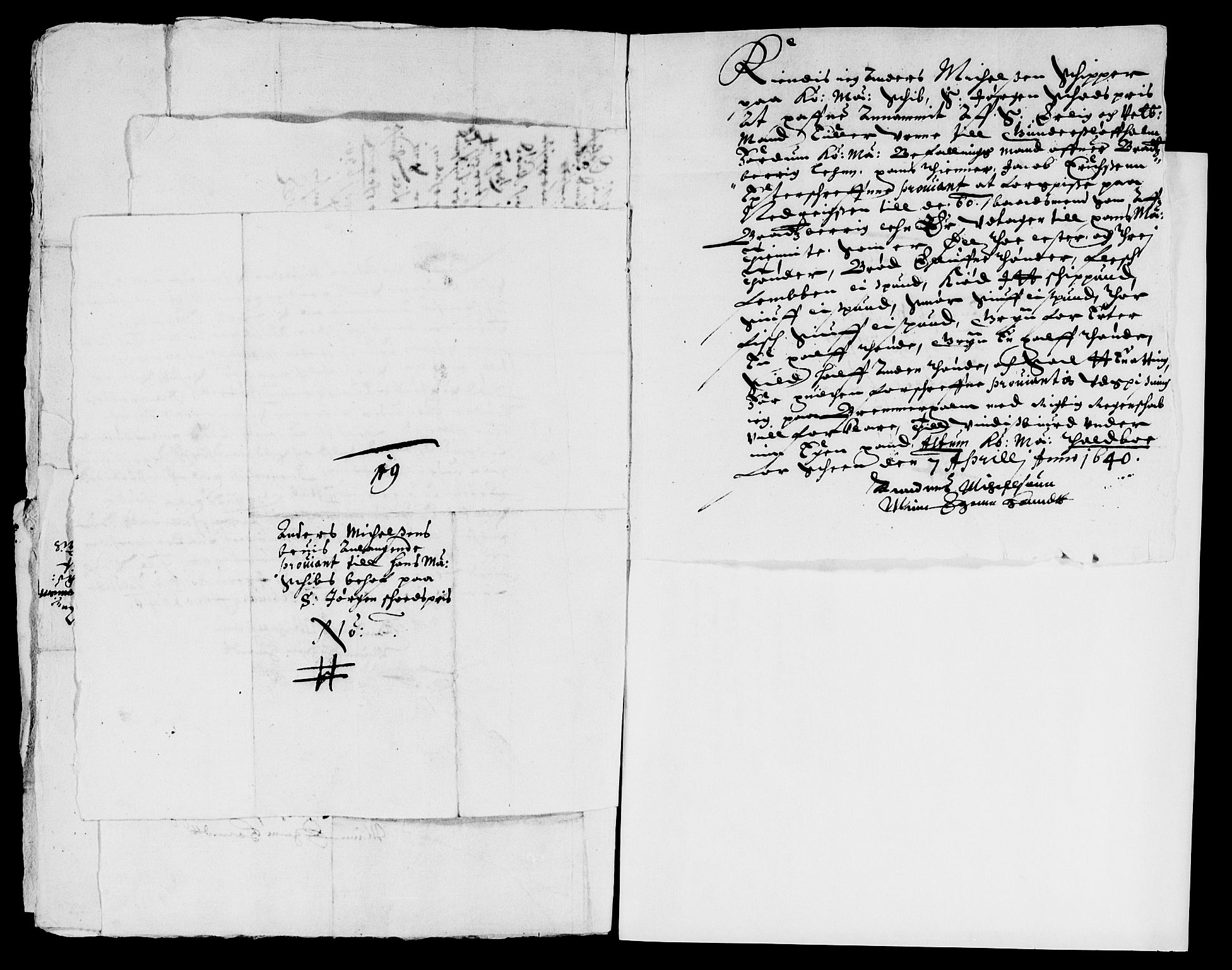Rentekammeret inntil 1814, Reviderte regnskaper, Lensregnskaper, RA/EA-5023/R/Rb/Rbp/L0022: Bratsberg len, 1638-1640