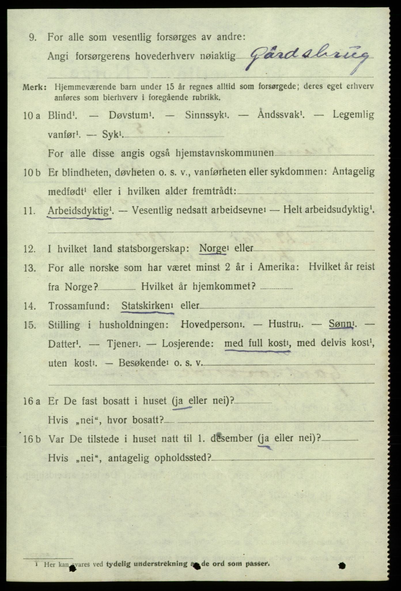 SAB, Folketelling 1920 for 1224 Kvinnherad herred, 1920, s. 6257
