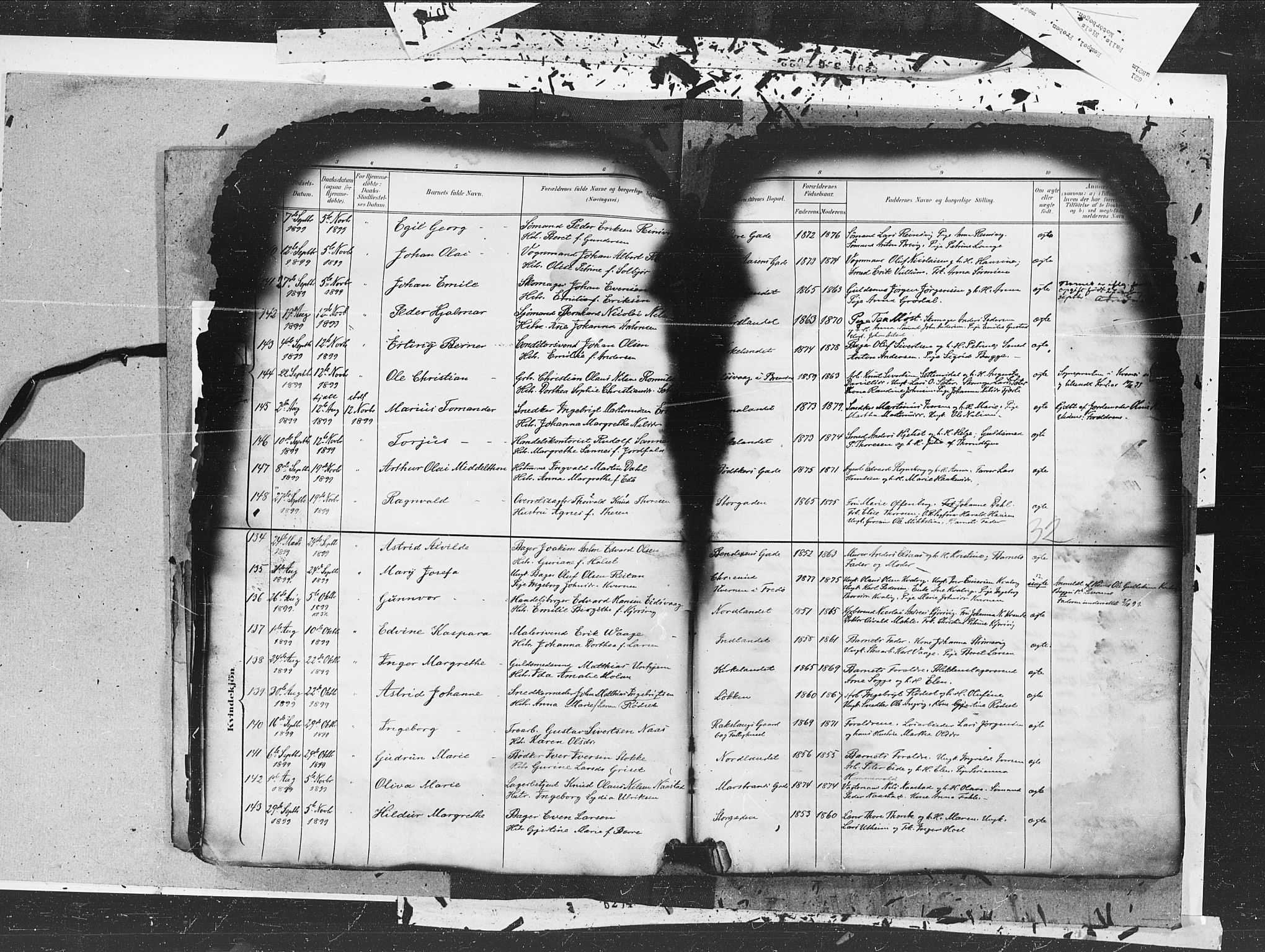 Ministerialprotokoller, klokkerbøker og fødselsregistre - Møre og Romsdal, AV/SAT-A-1454/572/L0855: Ministerialbok nr. 572A18, 1898-1913, s. 32