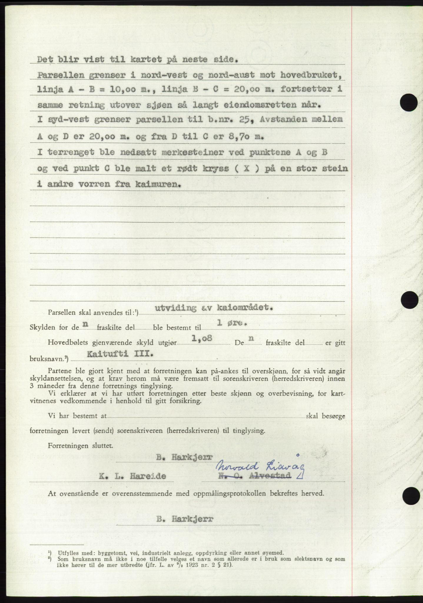 Søre Sunnmøre sorenskriveri, AV/SAT-A-4122/1/2/2C/L0101: Pantebok nr. 27A, 1955-1955, Dagboknr: 1841/1955