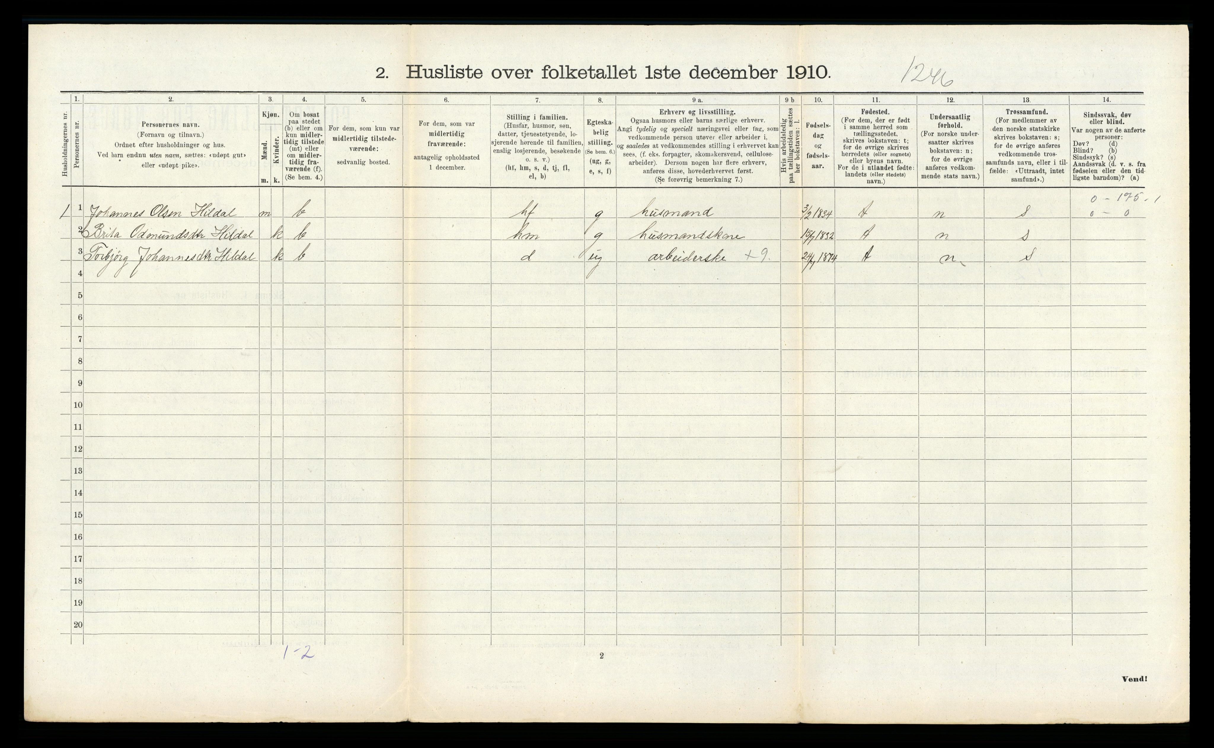 RA, Folketelling 1910 for 1230 Ullensvang herred, 1910, s. 218