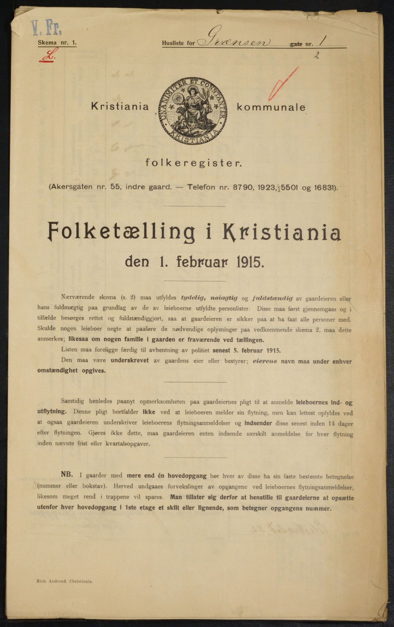 OBA, Kommunal folketelling 1.2.1915 for Kristiania, 1915, s. 29321