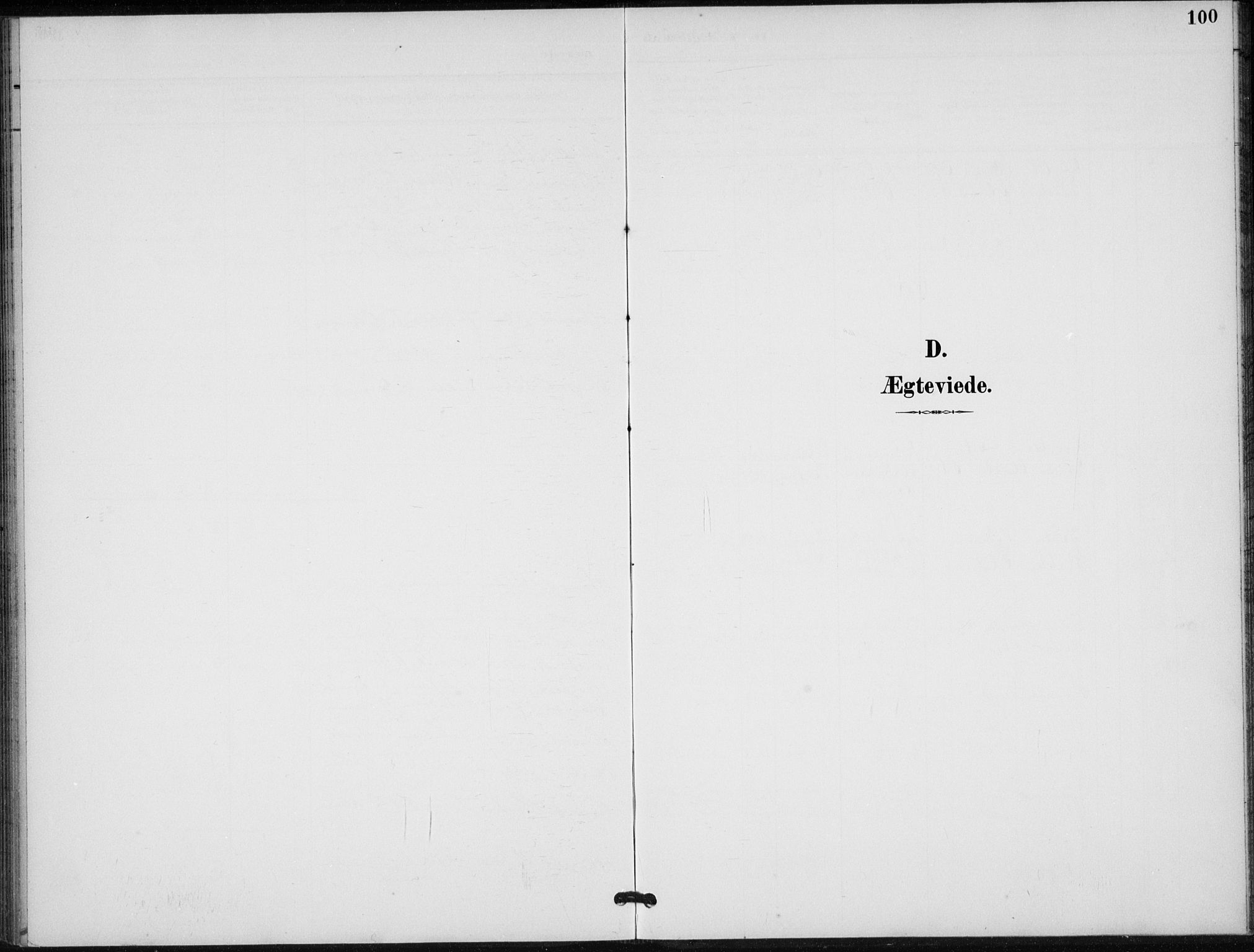 Stor-Elvdal prestekontor, SAH/PREST-052/H/Ha/Hab/L0004: Klokkerbok nr. 4, 1895-1938, s. 100