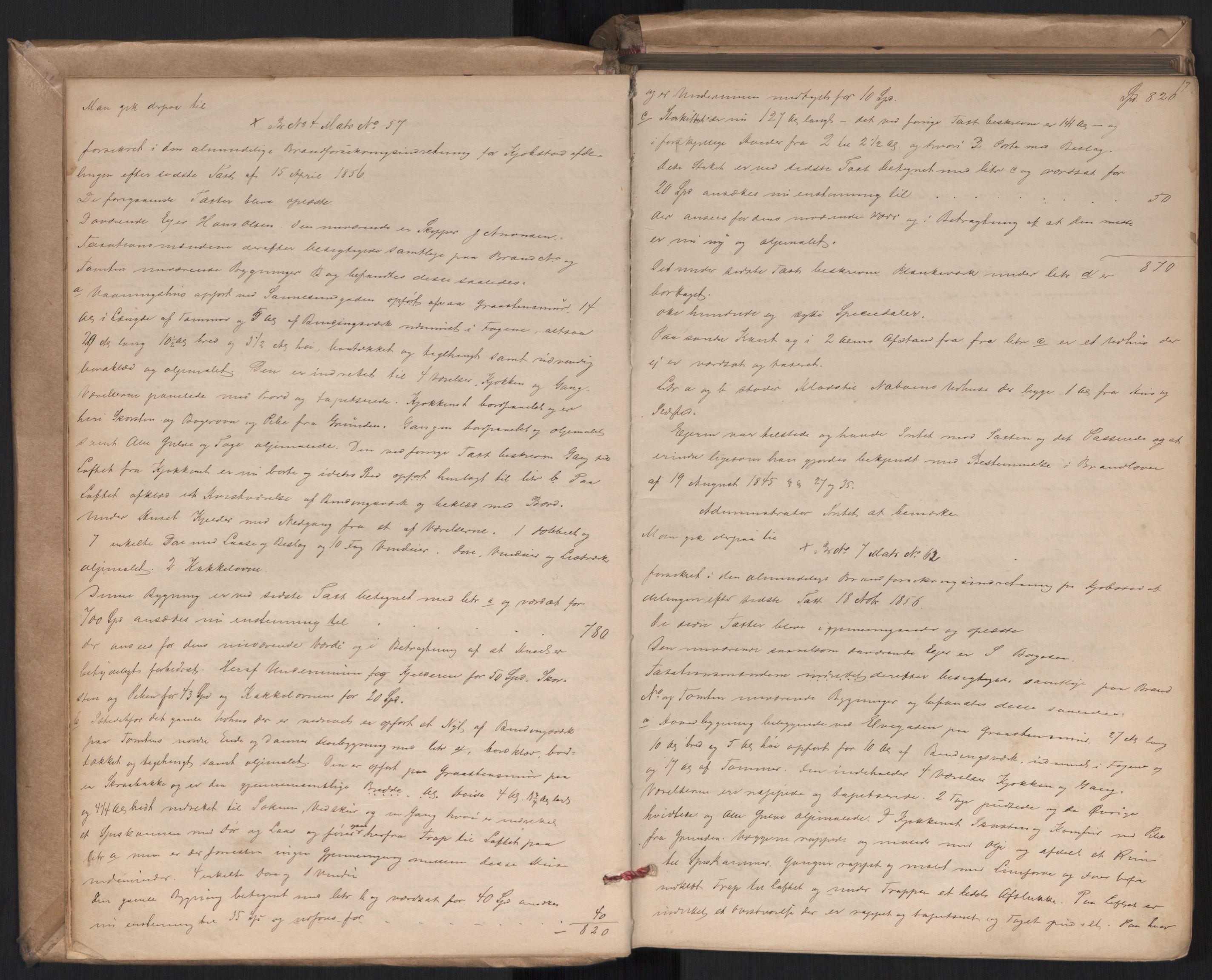 Norges brannkasse, branntakster Sarpsborg, AV/SAO-A-11357/F/Fa/L0003: Branntakstprotokoll, 1867-1877, s. 16-17