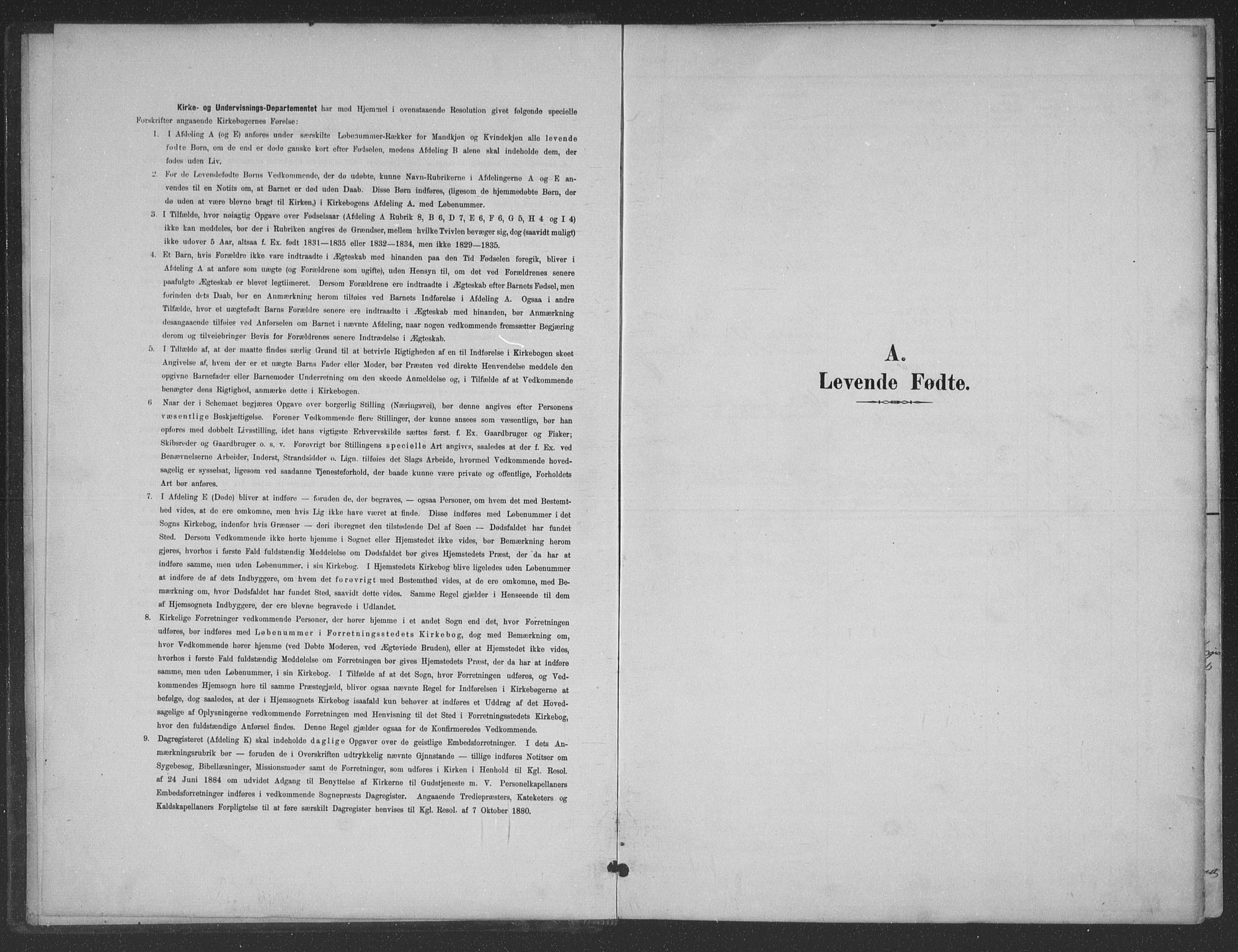 Evje sokneprestkontor, SAK/1111-0008/F/Fb/Fbc/L0005: Klokkerbok nr. B 5, 1901-1935