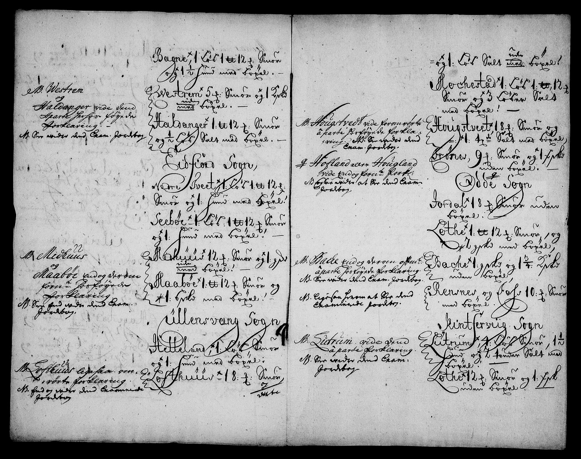 Rentekammeret inntil 1814, Realistisk ordnet avdeling, RA/EA-4070/On/L0003: [Jj 4]: Kommisjonsforretning over Vilhelm Hanssøns forpaktning av Halsnøy klosters gods, 1721-1729, s. 597