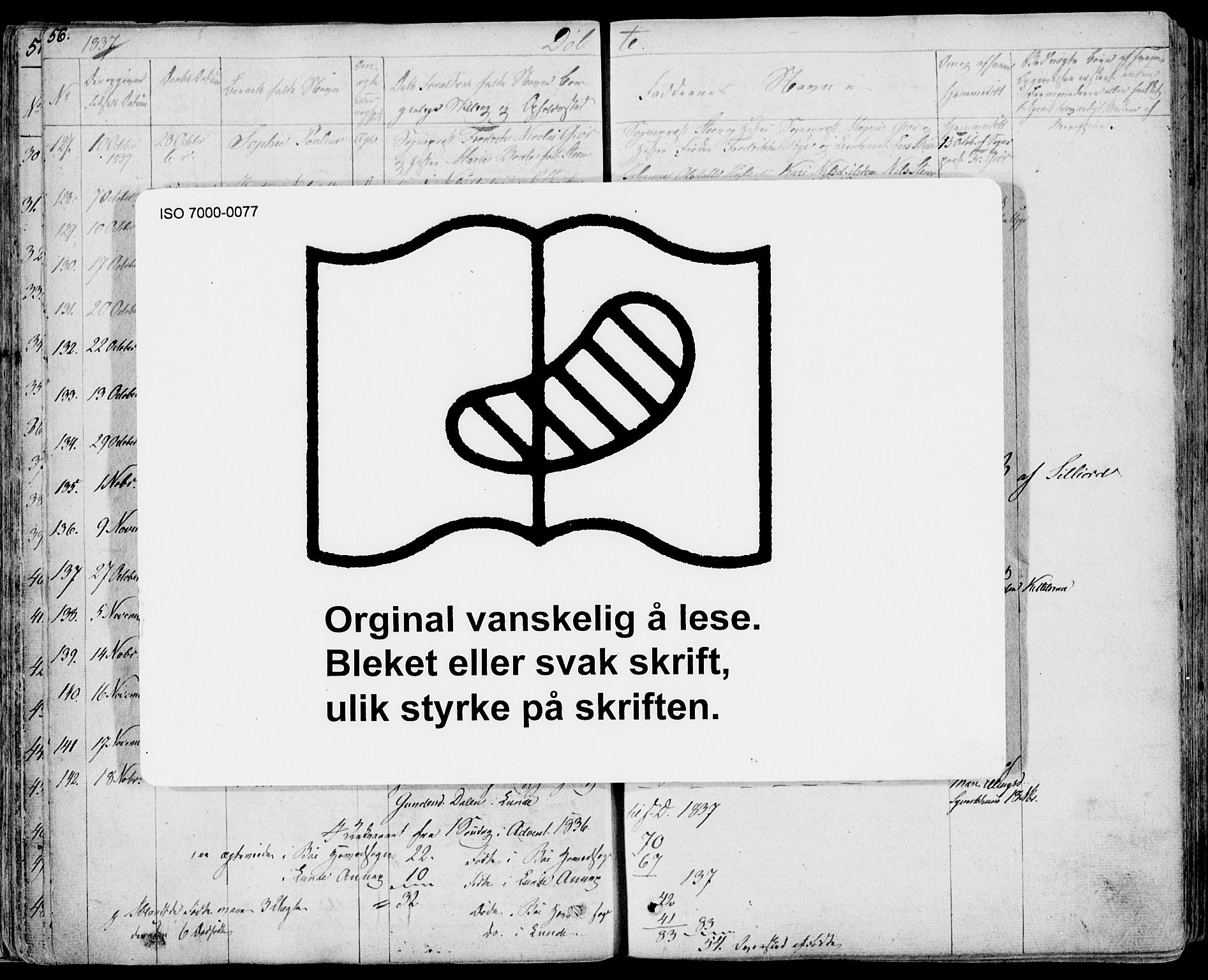 Bø kirkebøker, AV/SAKO-A-257/F/Fa/L0007: Ministerialbok nr. 7, 1831-1848, s. 56