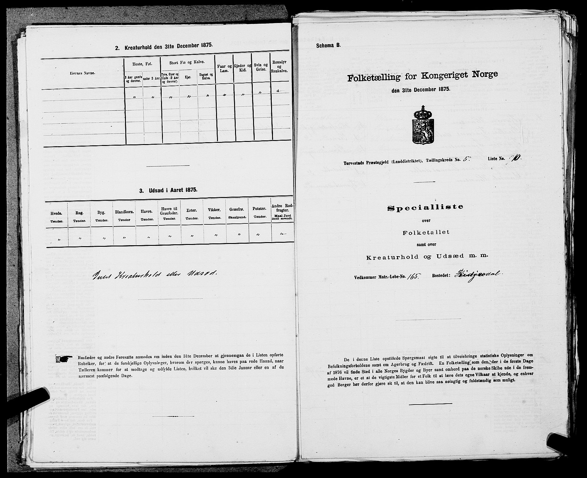 SAST, Folketelling 1875 for 1152L Torvastad prestegjeld, Torvastad sokn, Skåre sokn og Utsira sokn, 1875, s. 661