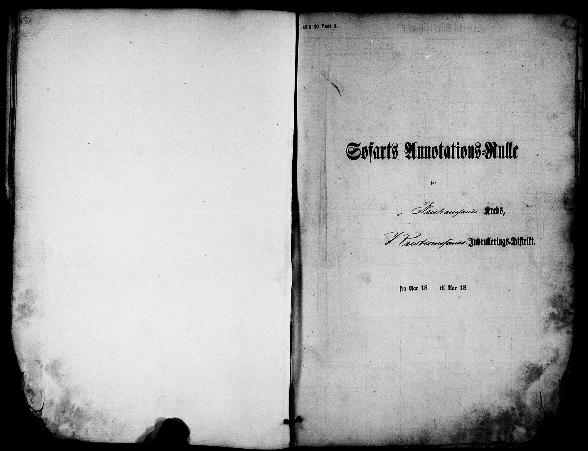 Kristiansand mønstringskrets, AV/SAK-2031-0015/F/Fa/L0012: Annotasjonsrulle nr 1-507b med register, X-5, 1860-1908, s. 17