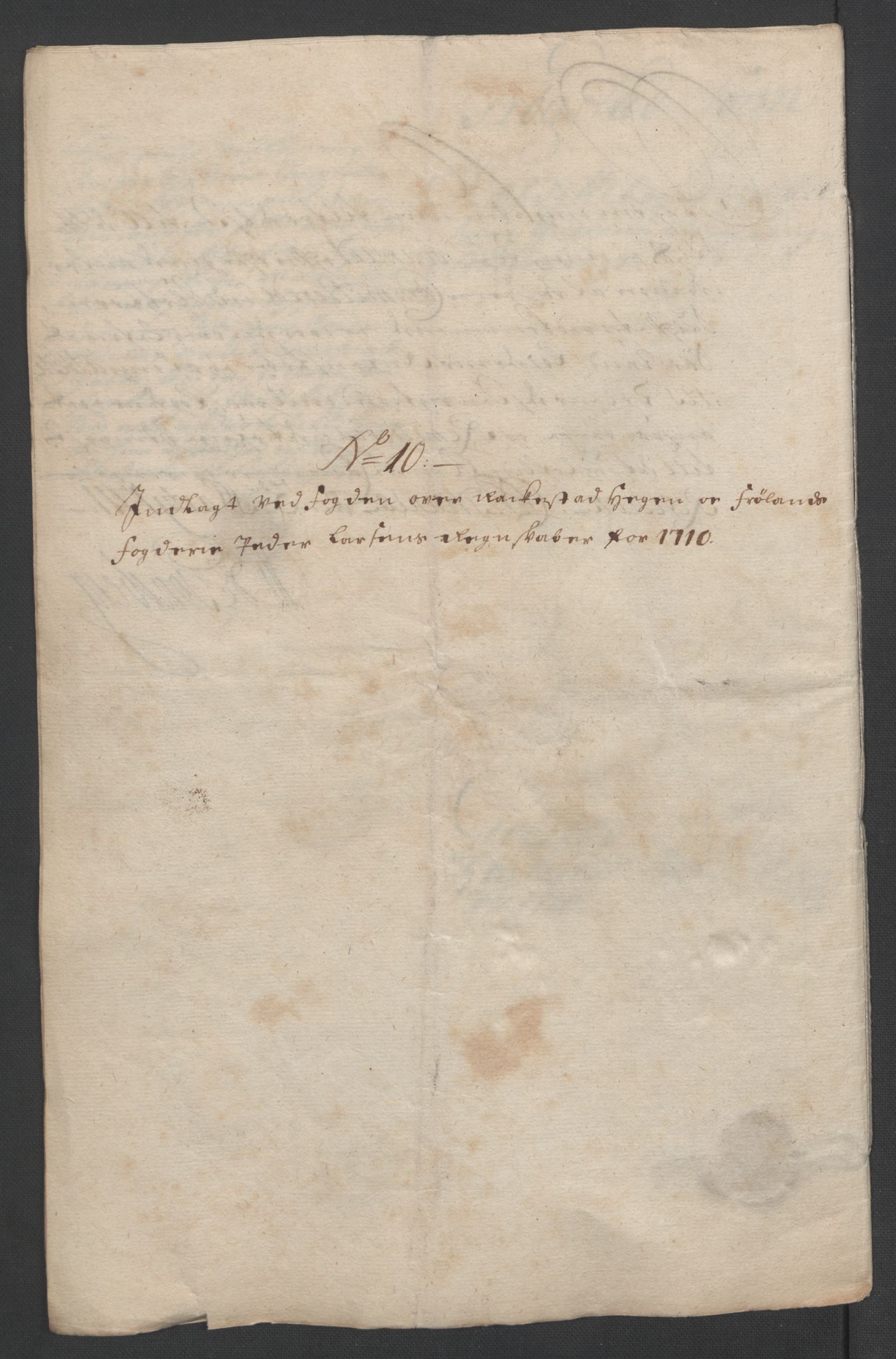 Rentekammeret inntil 1814, Reviderte regnskaper, Fogderegnskap, AV/RA-EA-4092/R07/L0302: Fogderegnskap Rakkestad, Heggen og Frøland, 1710, s. 229