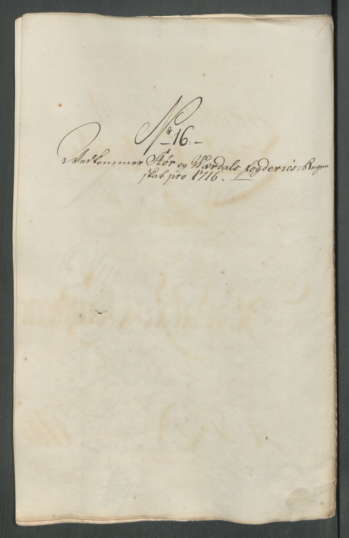 Rentekammeret inntil 1814, Reviderte regnskaper, Fogderegnskap, AV/RA-EA-4092/R62/L4206: Fogderegnskap Stjørdal og Verdal, 1716, s. 187