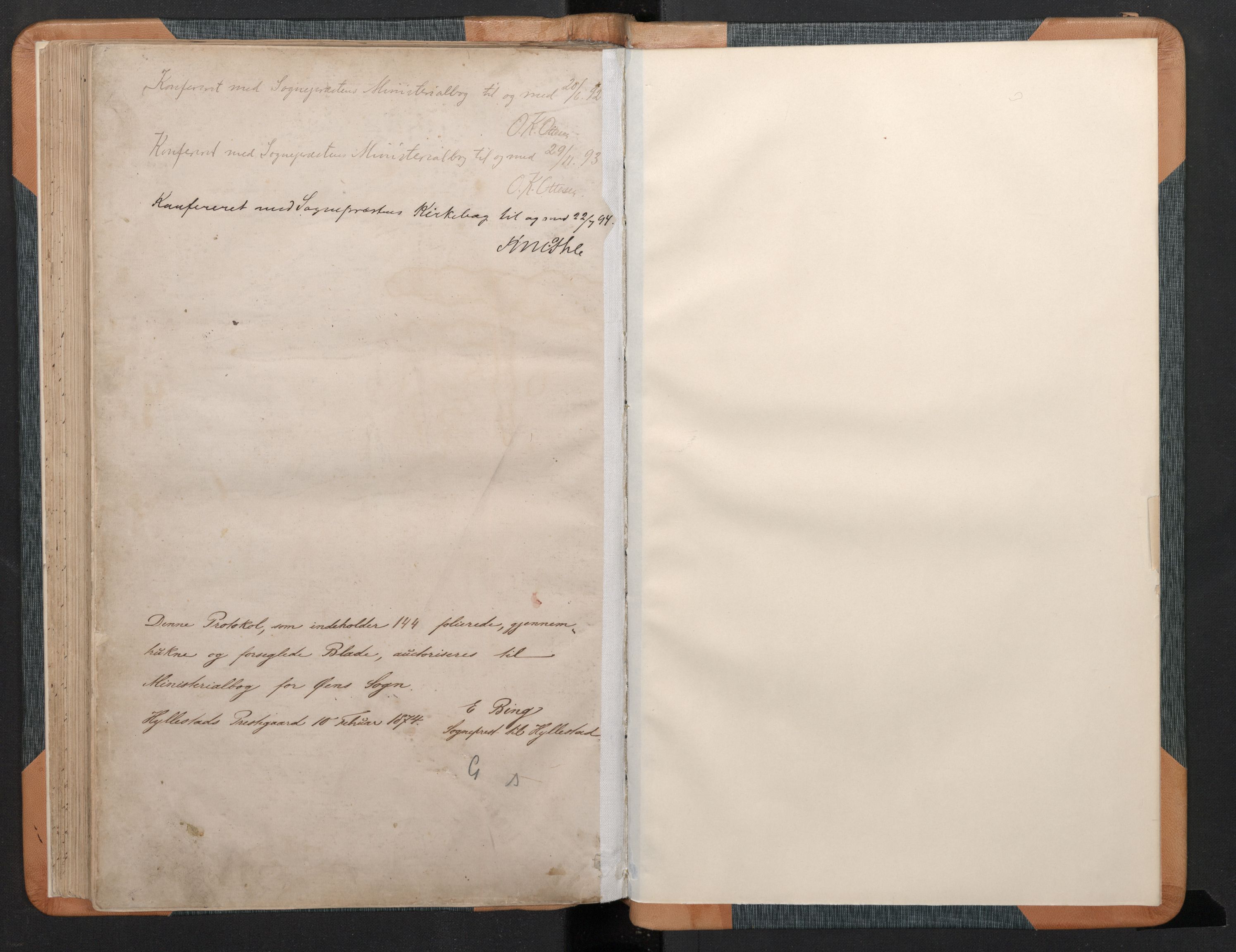 Hyllestad sokneprestembete, AV/SAB-A-80401: Klokkerbok nr. C 2, 1874-1894, s. 131b-132a