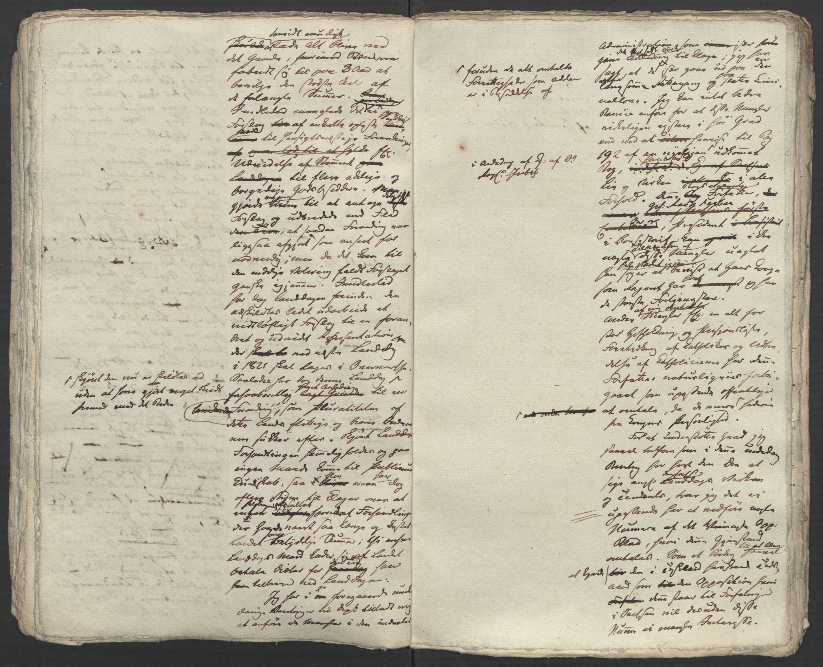 Faye, Andreas, AV/RA-PA-0015/F/Fh/L0026/0004: -- / Geheime-legationsraad Irgens-Berghs breve i consept 1817-1827, s. 19