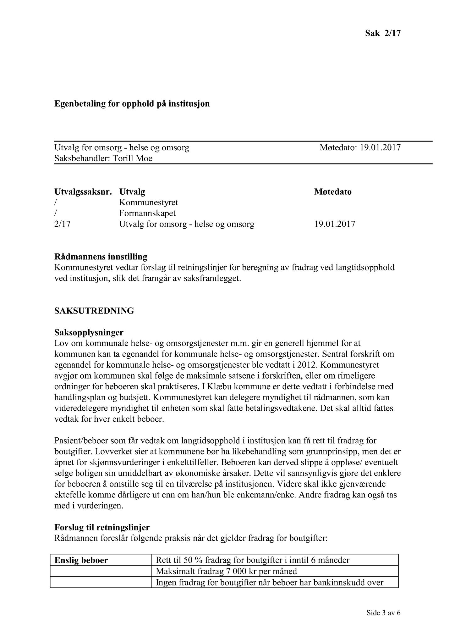 Klæbu Kommune, TRKO/KK/05-UOm/L008: Utvalg for omsorg - Møtedokumenter, 2017, s. 4