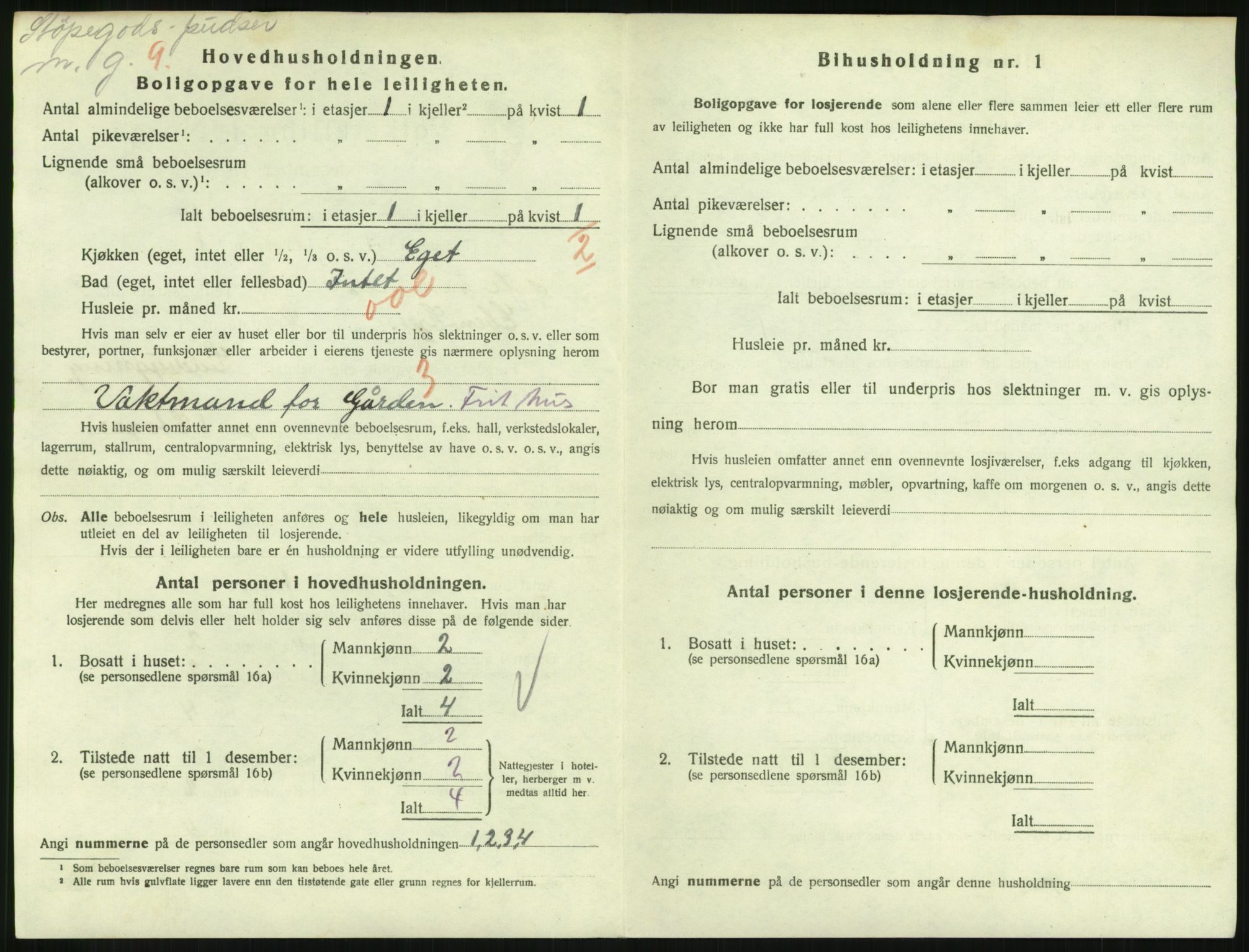 SAH, Folketelling 1920 for 0501 Lillehammer kjøpstad, 1920, s. 3055