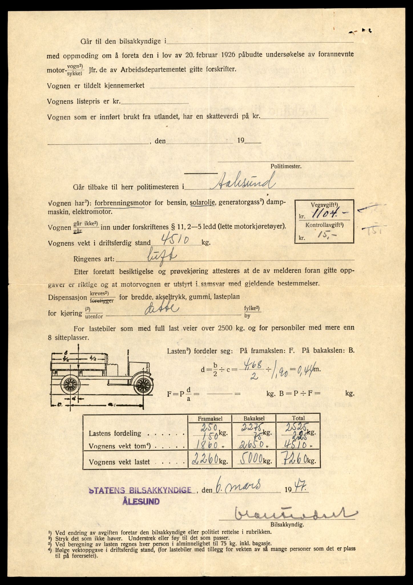 Møre og Romsdal vegkontor - Ålesund trafikkstasjon, AV/SAT-A-4099/F/Fe/L0033: Registreringskort for kjøretøy T 12151 - T 12474, 1927-1998, s. 2976