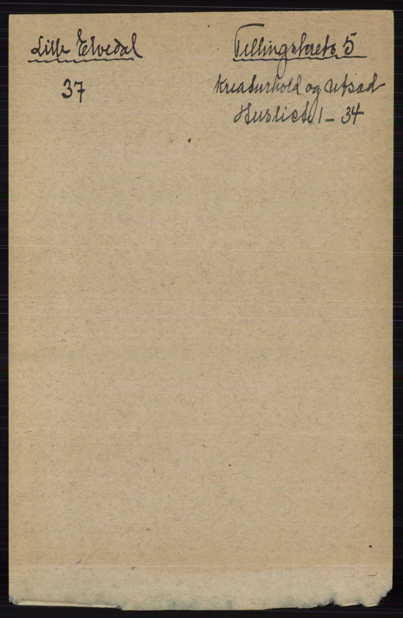 RA, Folketelling 1891 for 0438 Lille Elvedalen herred, 1891, s. 4290