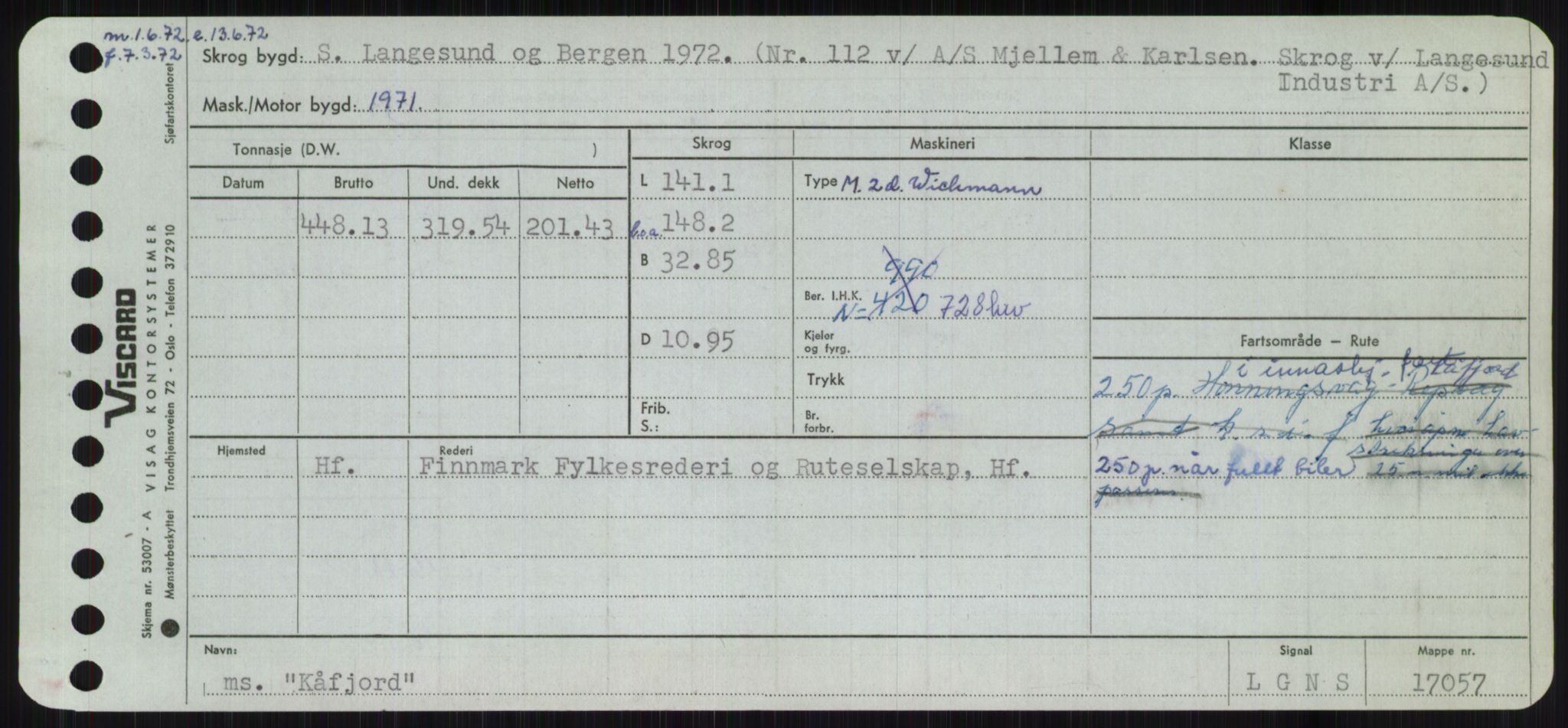 Sjøfartsdirektoratet med forløpere, Skipsmålingen, AV/RA-S-1627/H/Ha/L0003/0002: Fartøy, Hilm-Mar / Fartøy, Kom-Mar, s. 199