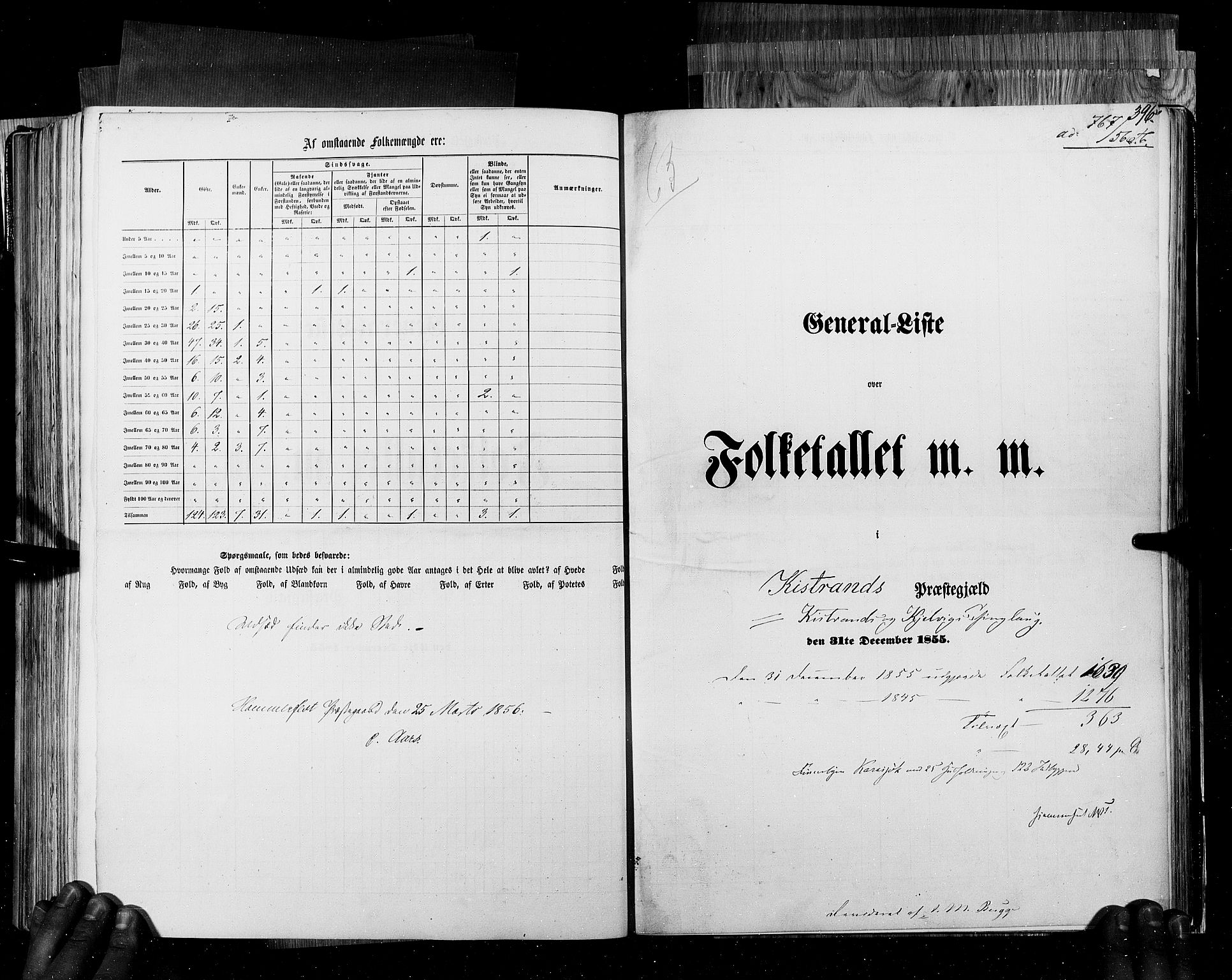 RA, Folketellingen 1855, bind 6B: Nordland amt og Finnmarken amt, 1855, s. 396