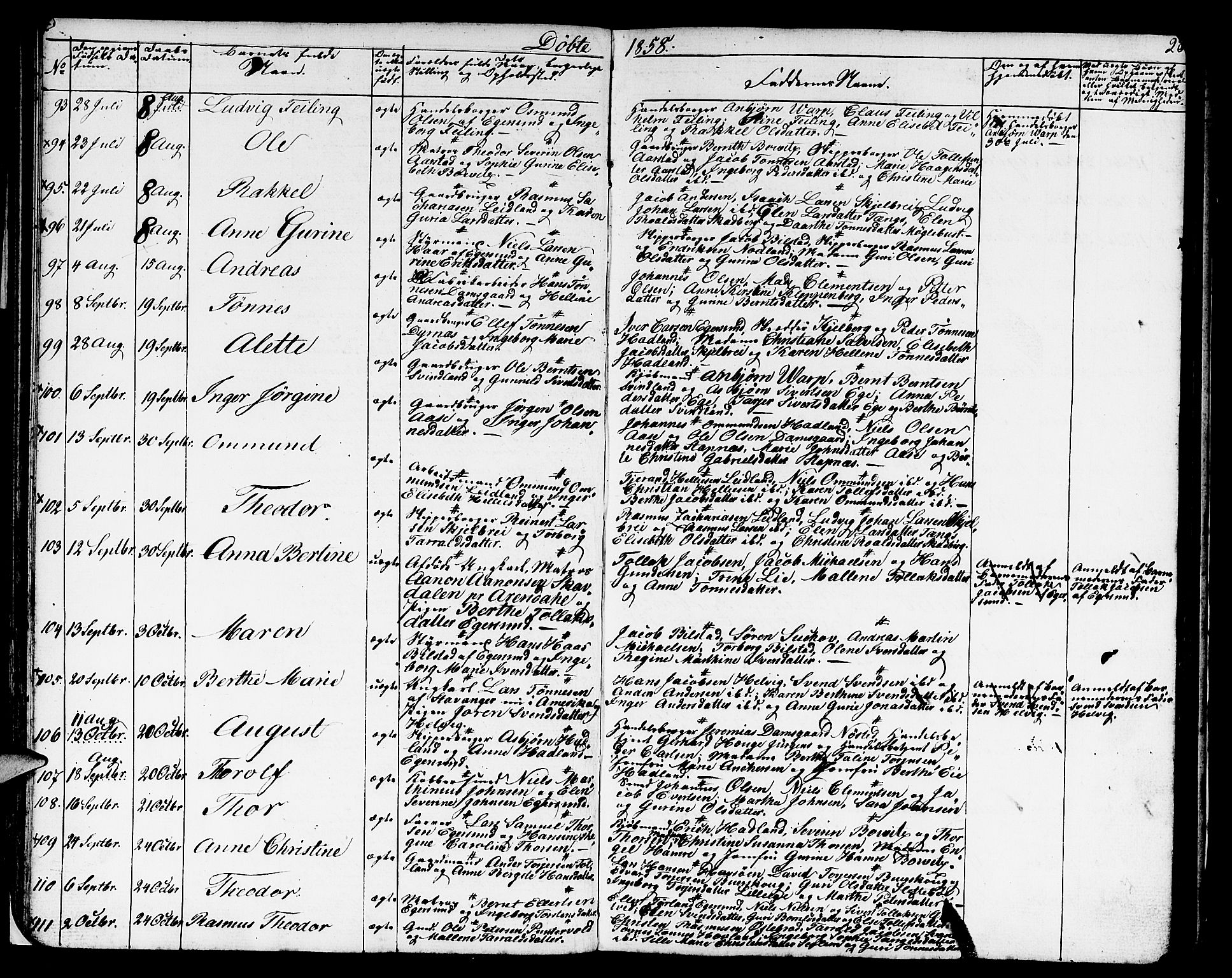 Eigersund sokneprestkontor, AV/SAST-A-101807/S09/L0004: Klokkerbok nr. B 4, 1855-1871, s. 28