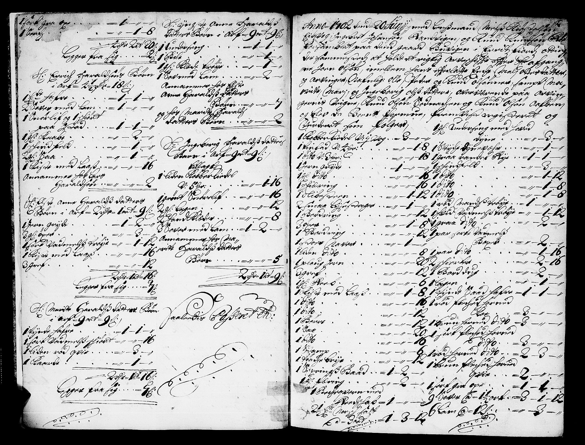 Romsdal sorenskriveri, AV/SAT-A-4149/1/3/3A/L0004: Skifteprotokoll, 1702-1706, s. 3b-4a