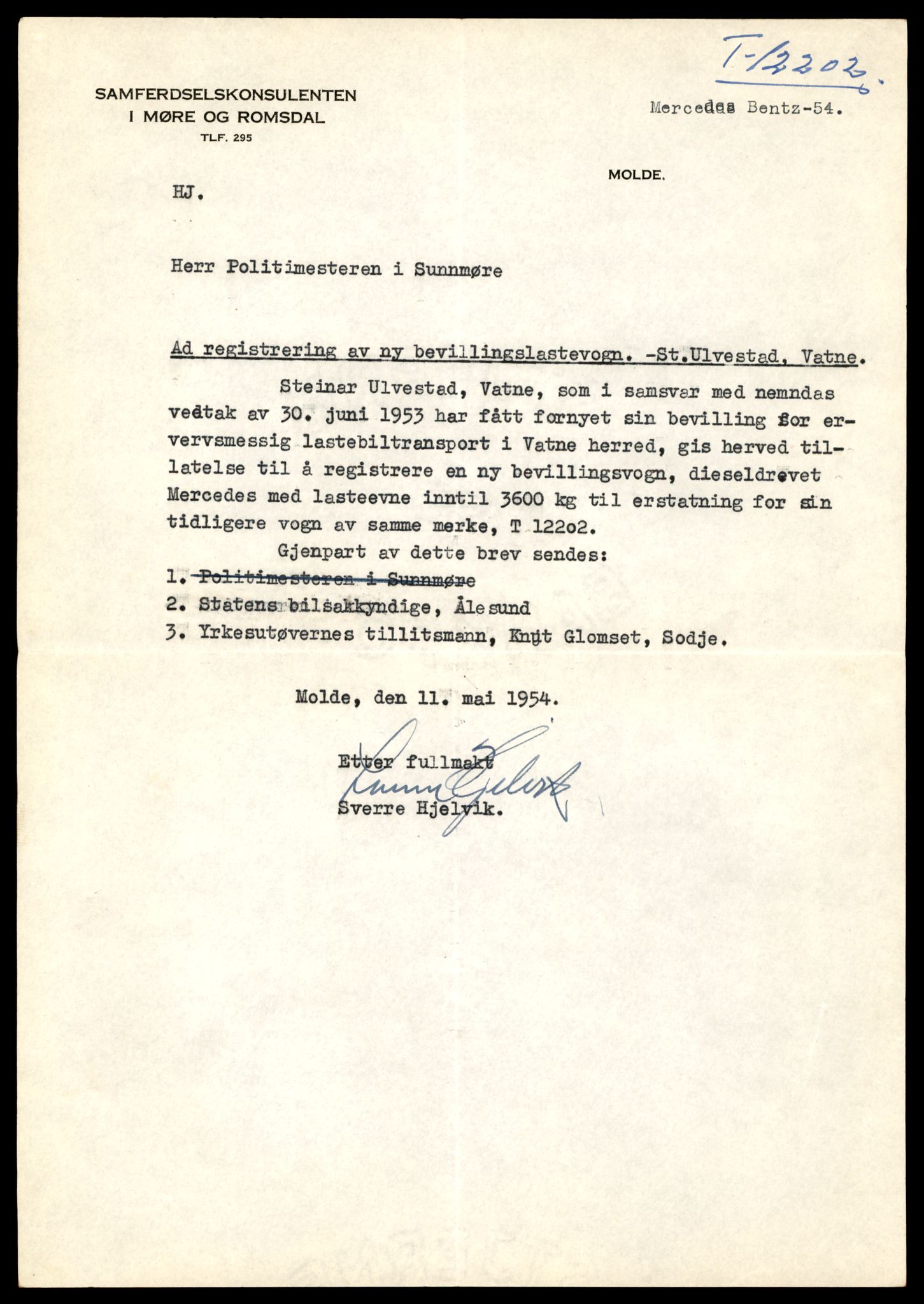 Møre og Romsdal vegkontor - Ålesund trafikkstasjon, AV/SAT-A-4099/F/Fe/L0032: Registreringskort for kjøretøy T 11997 - T 12149, 1927-1998, s. 447