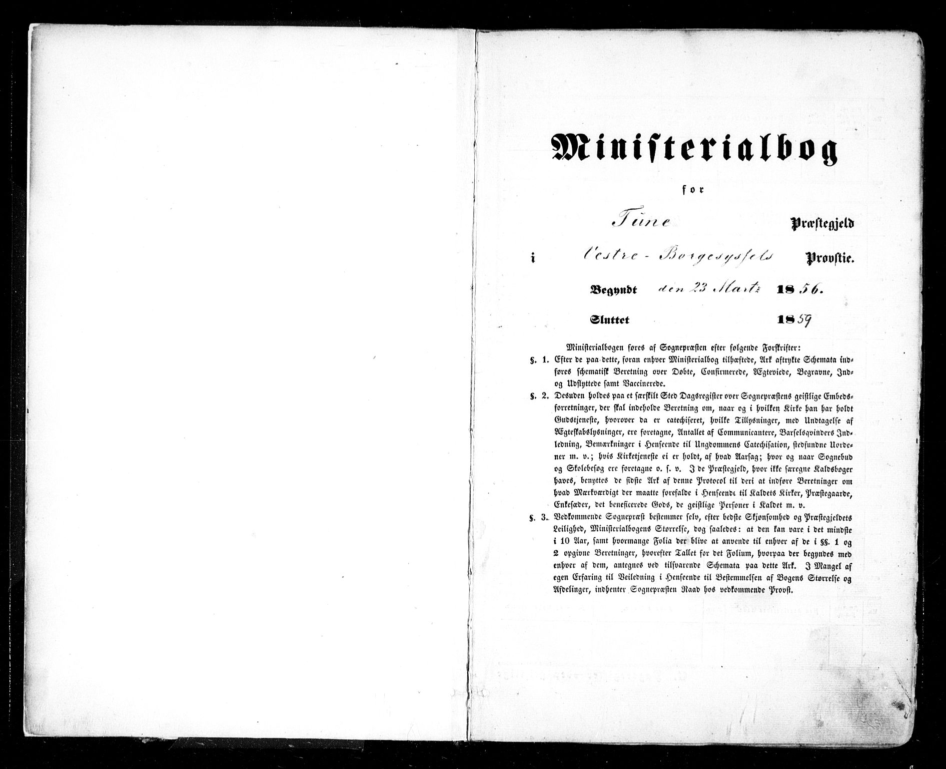 Tune prestekontor Kirkebøker, SAO/A-2007/F/Fa/L0012: Ministerialbok nr. 12, 1856-1859
