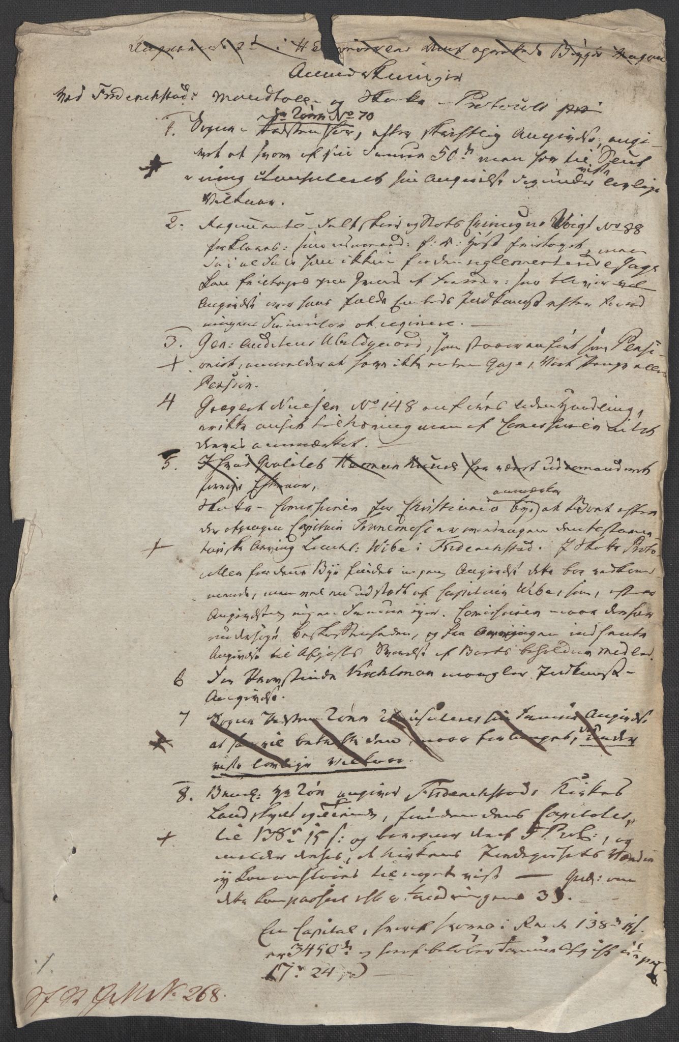 Rentekammeret inntil 1814, Reviderte regnskaper, Mindre regnskaper, RA/EA-4068/Rf/Rfe/L0009: Fredrikstad. Fosen fogderi, 1789, s. 28