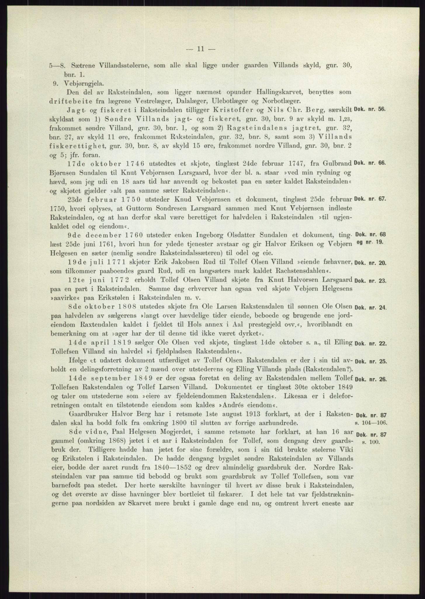 Høyfjellskommisjonen, AV/RA-S-1546/X/Xa/L0001: Nr. 1-33, 1909-1953, s. 969