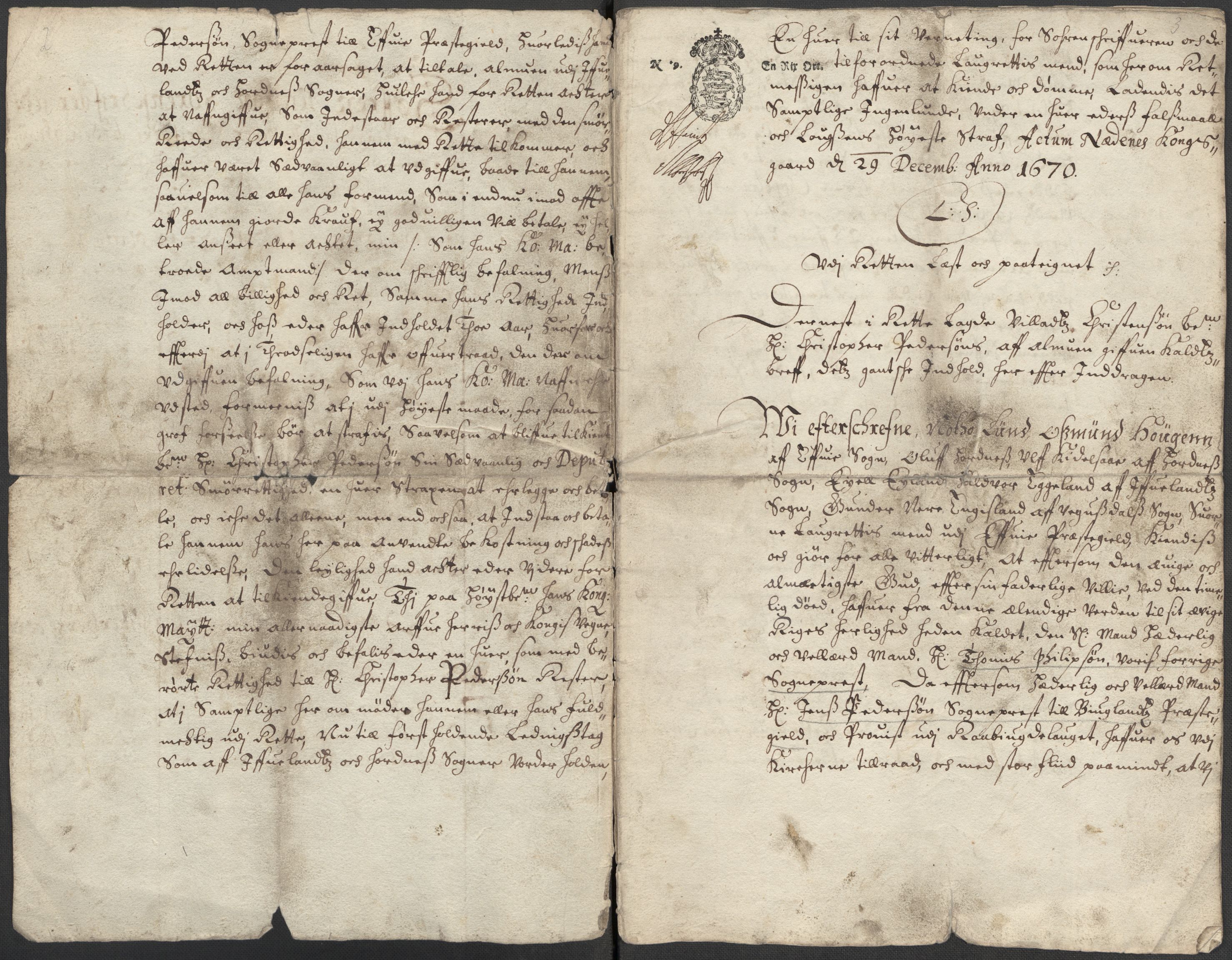 Riksarkivets diplomsamling, AV/RA-EA-5965/F15/L0031: Prestearkiv - Aust-Agder, Vest-Agder og Rogaland, 1575-1768, s. 25