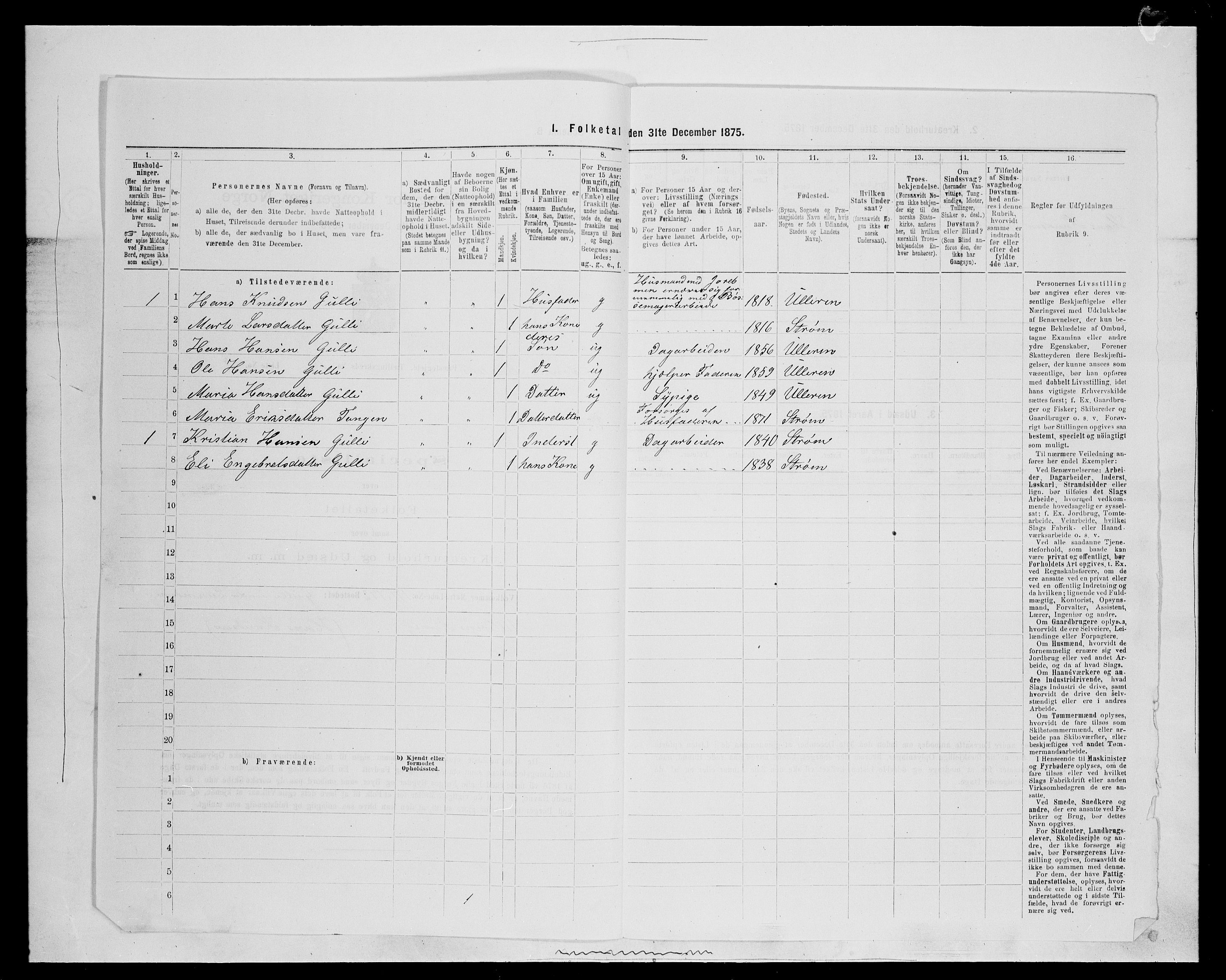 SAH, Folketelling 1875 for 0419P Sør-Odal prestegjeld, 1875, s. 1464