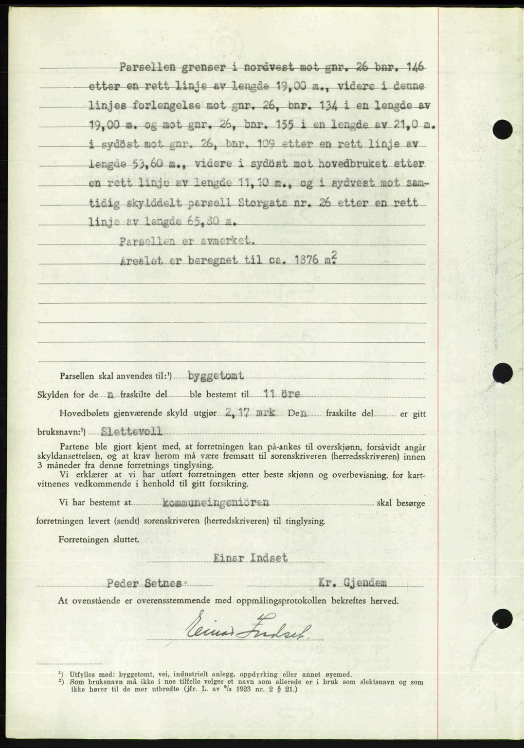 Romsdal sorenskriveri, AV/SAT-A-4149/1/2/2C: Pantebok nr. A21, 1946-1946, Dagboknr: 2673/1946