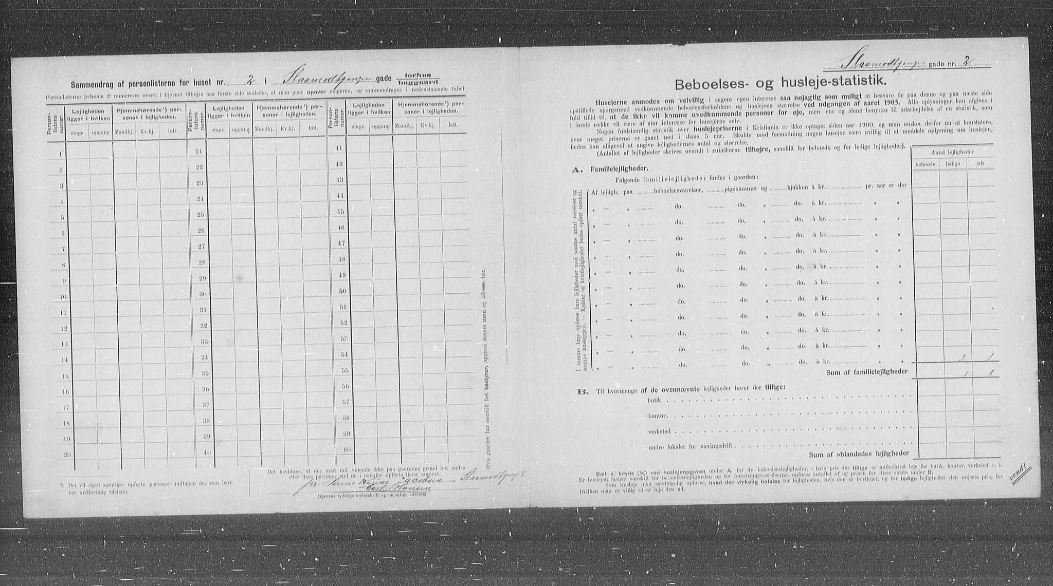 OBA, Kommunal folketelling 31.12.1905 for Kristiania kjøpstad, 1905, s. 50295