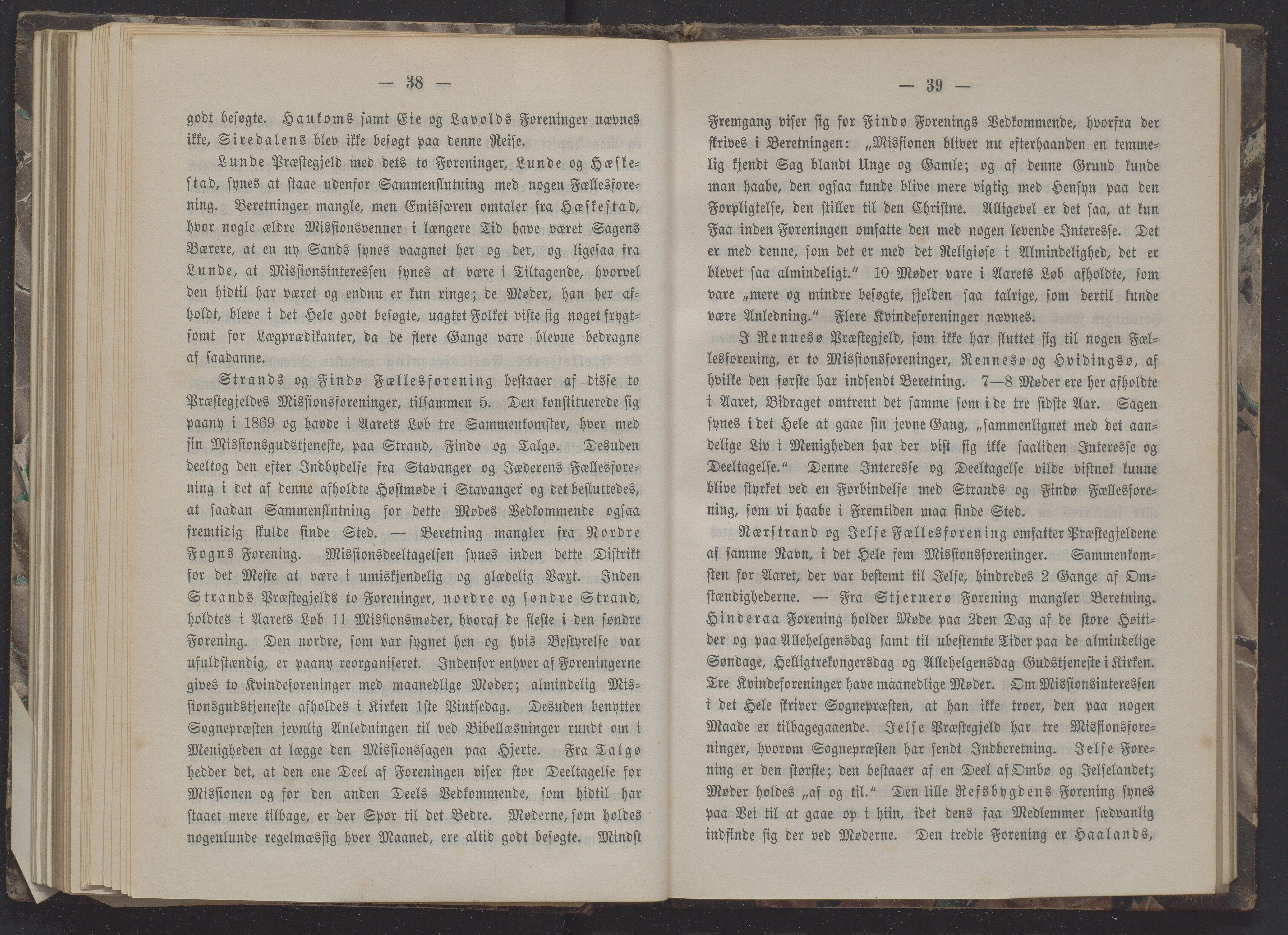 Det Norske Misjonsselskap - hovedadministrasjonen, VID/MA-A-1045/D/Db/Dba/L0337/0009: Beretninger, Bøker, Skrifter o.l   / Årsberetninger 28 , 1870, s. 38-39