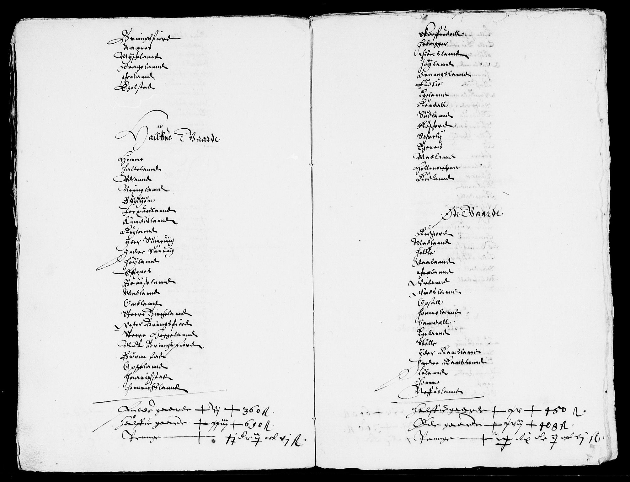 Rentekammeret inntil 1814, Reviderte regnskaper, Lensregnskaper, AV/RA-EA-5023/R/Rb/Rbr/L0010: Lista len, 1628-1636