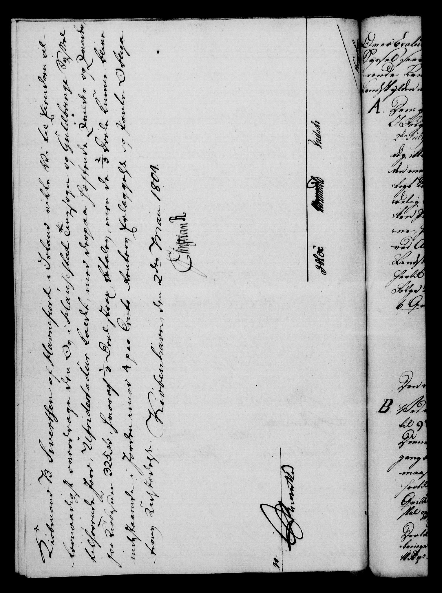 Rentekammeret, Kammerkanselliet, RA/EA-3111/G/Gf/Gfa/L0086: Norsk relasjons- og resolusjonsprotokoll (merket RK 52.86), 1804, s. 393