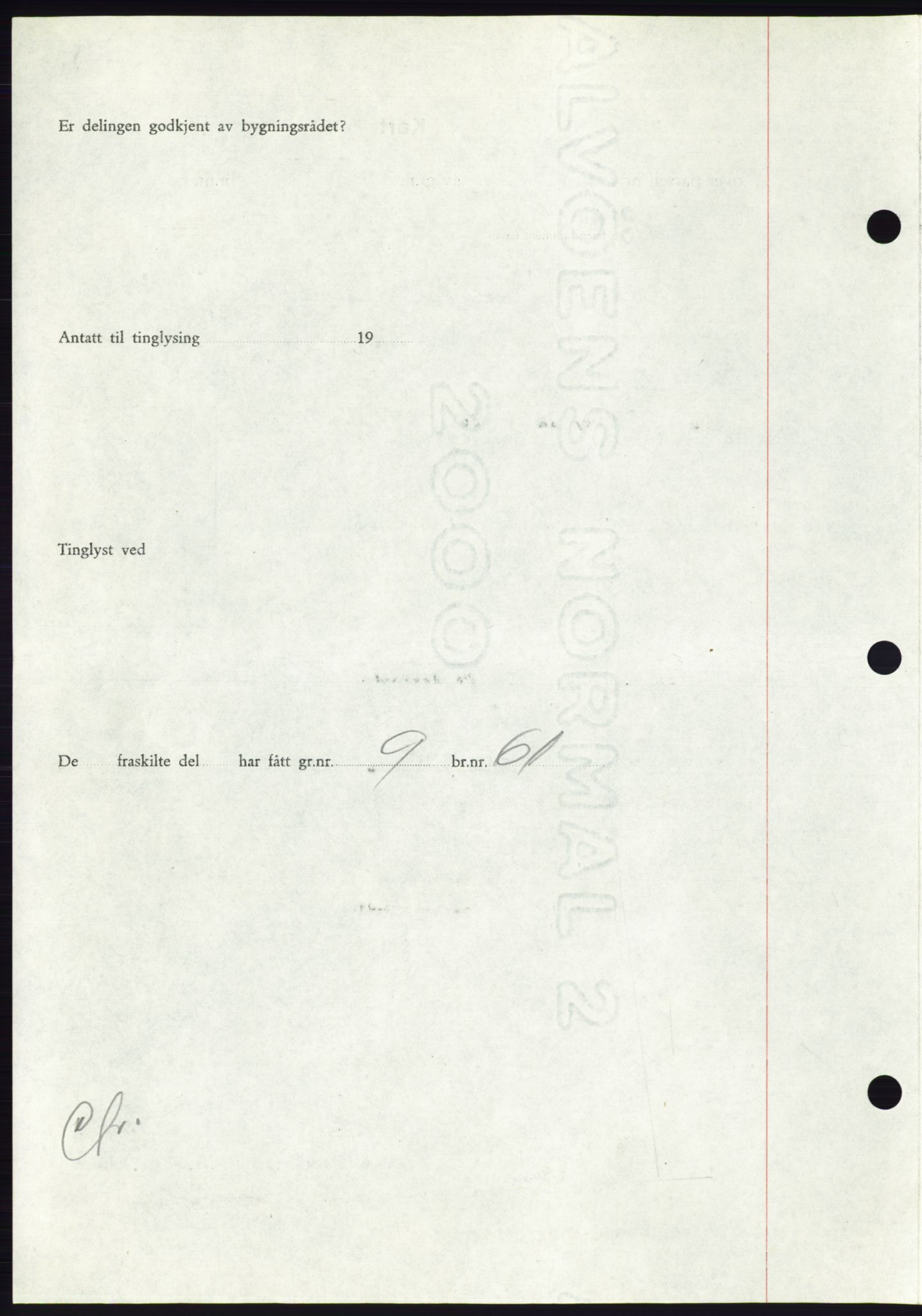 Søre Sunnmøre sorenskriveri, AV/SAT-A-4122/1/2/2C/L0105: Pantebok nr. 31A, 1956-1957, Dagboknr: 170/1957