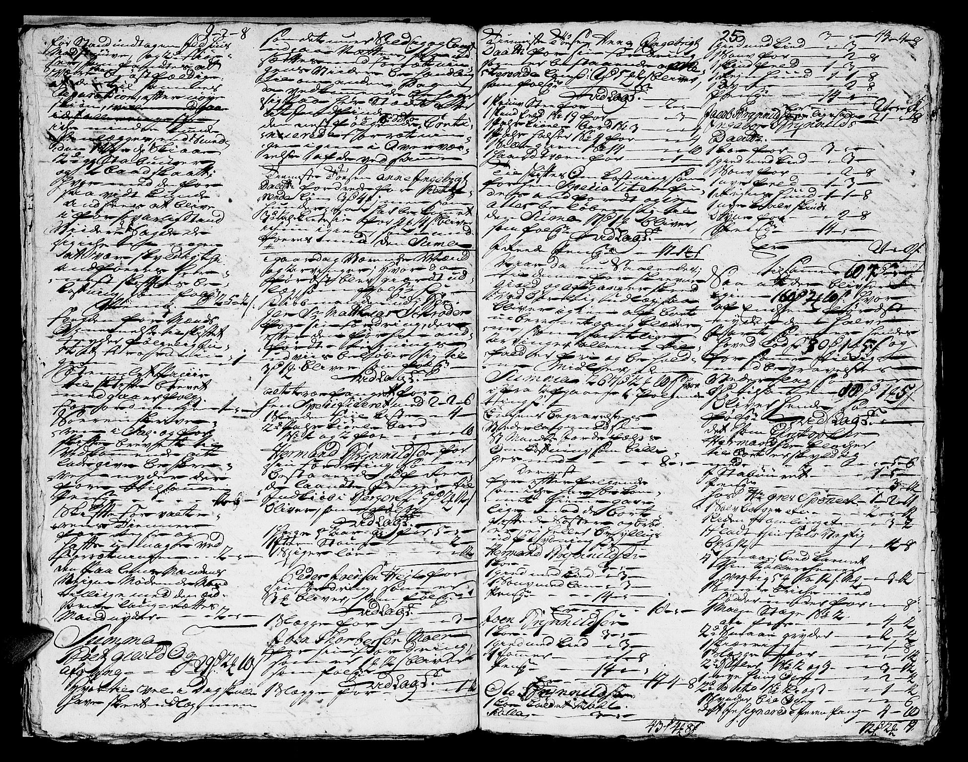 Helgeland sorenskriveri, AV/SAT-A-0004/3/3A/L0037: Konseptprotokoll 22, 1756, s. 24b-25a