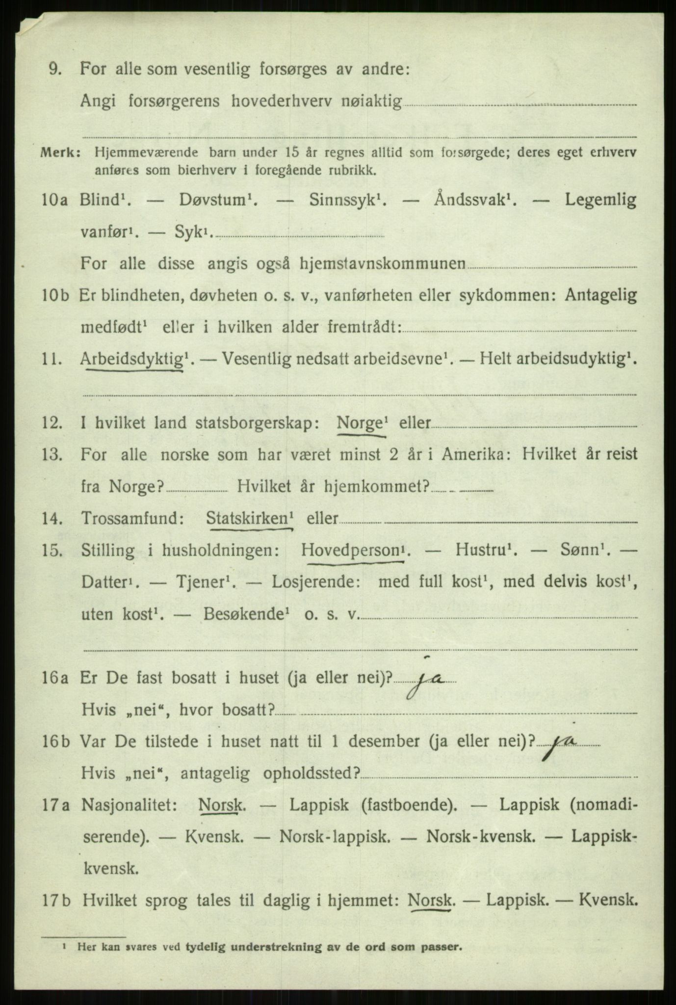 SATØ, Folketelling 1920 for 1934 Tromsøysund herred, 1920, s. 7171