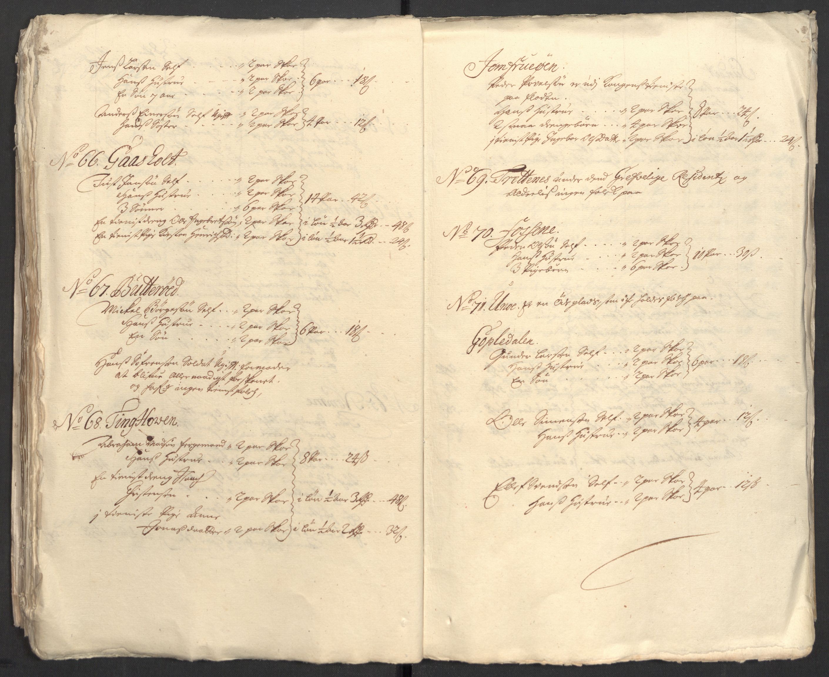 Rentekammeret inntil 1814, Reviderte regnskaper, Fogderegnskap, AV/RA-EA-4092/R33/L1982: Fogderegnskap Larvik grevskap, 1711, s. 197