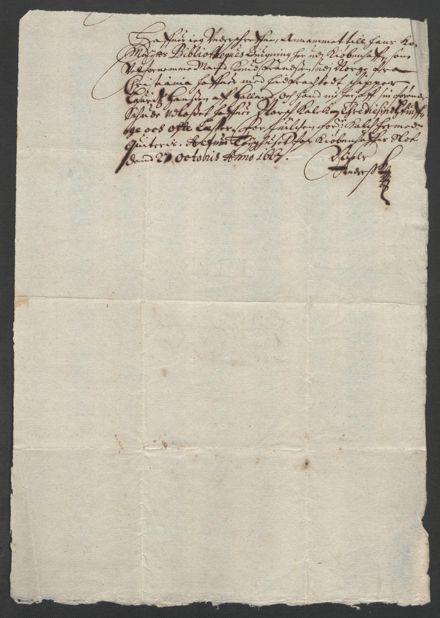 Rentekammeret inntil 1814, Reviderte regnskaper, Stiftamtstueregnskaper, Landkommissariatet på Akershus og Akershus stiftamt, AV/RA-EA-5869/R/Rb/L0045: Akershus stiftamt, 1667