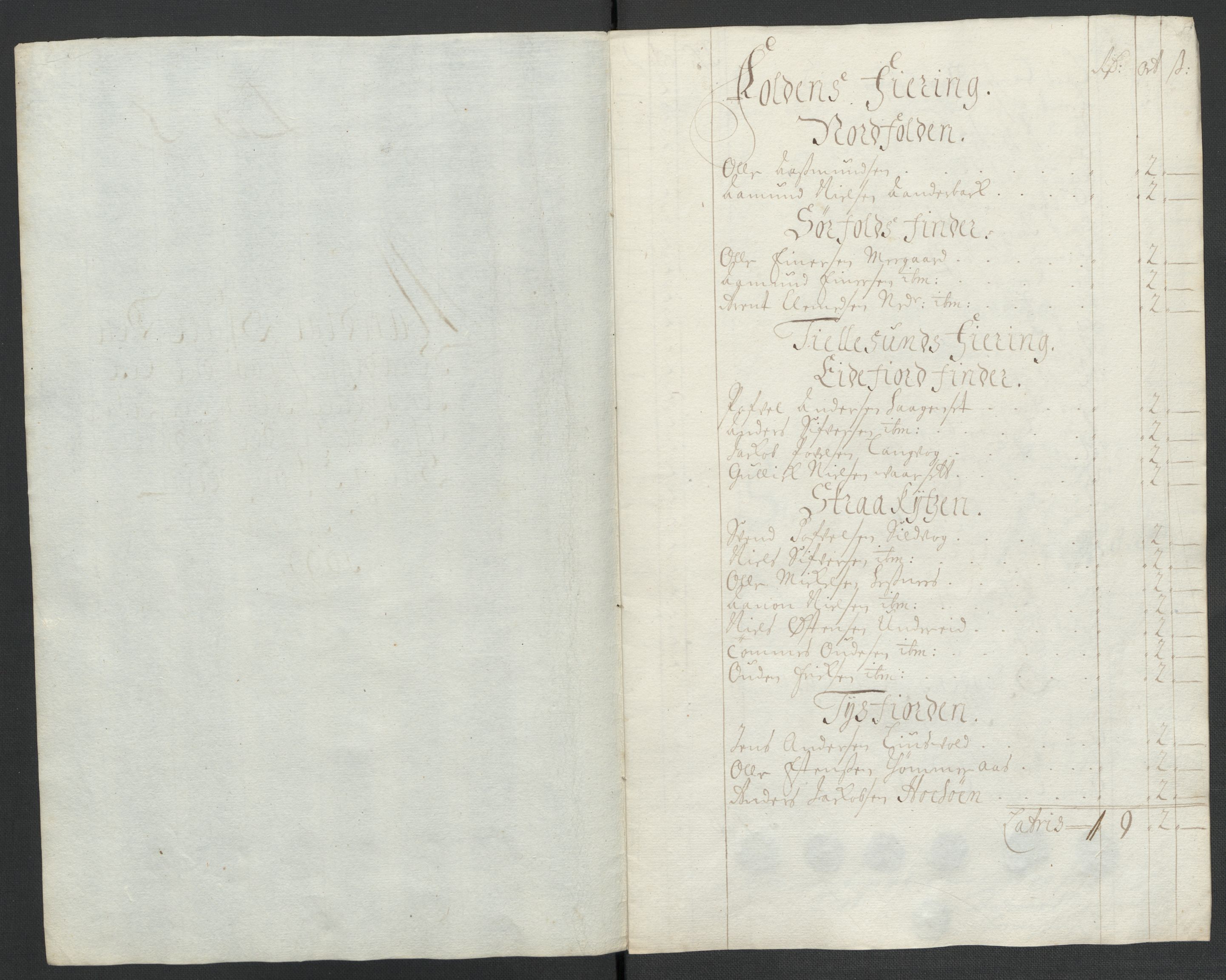 Rentekammeret inntil 1814, Reviderte regnskaper, Fogderegnskap, RA/EA-4092/R66/L4579: Fogderegnskap Salten, 1697-1700, s. 287