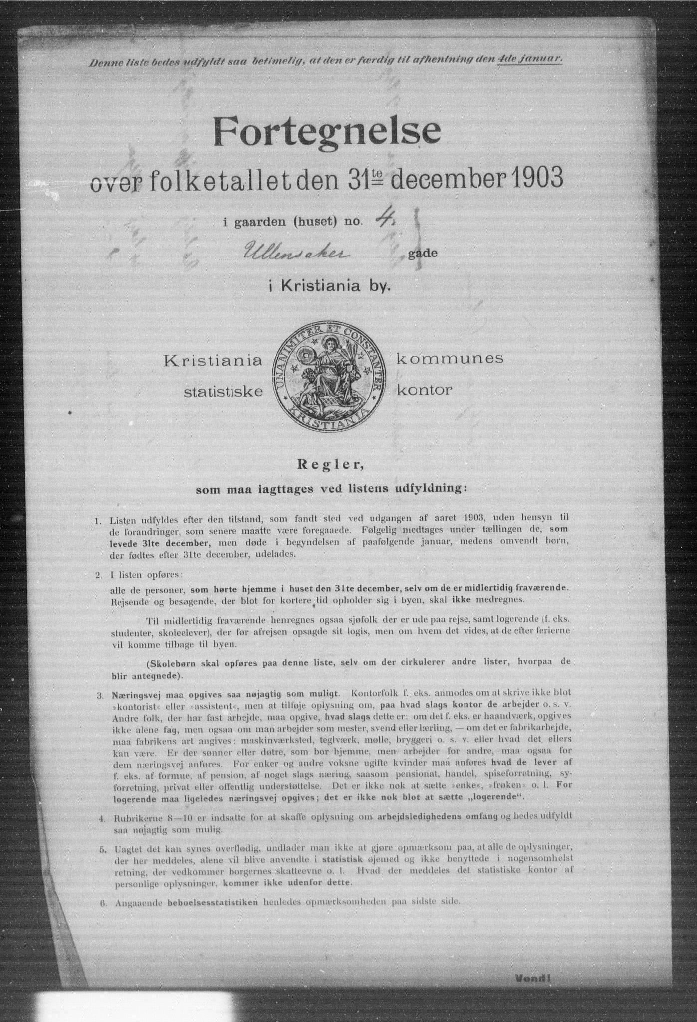 OBA, Kommunal folketelling 31.12.1903 for Kristiania kjøpstad, 1903, s. 22868