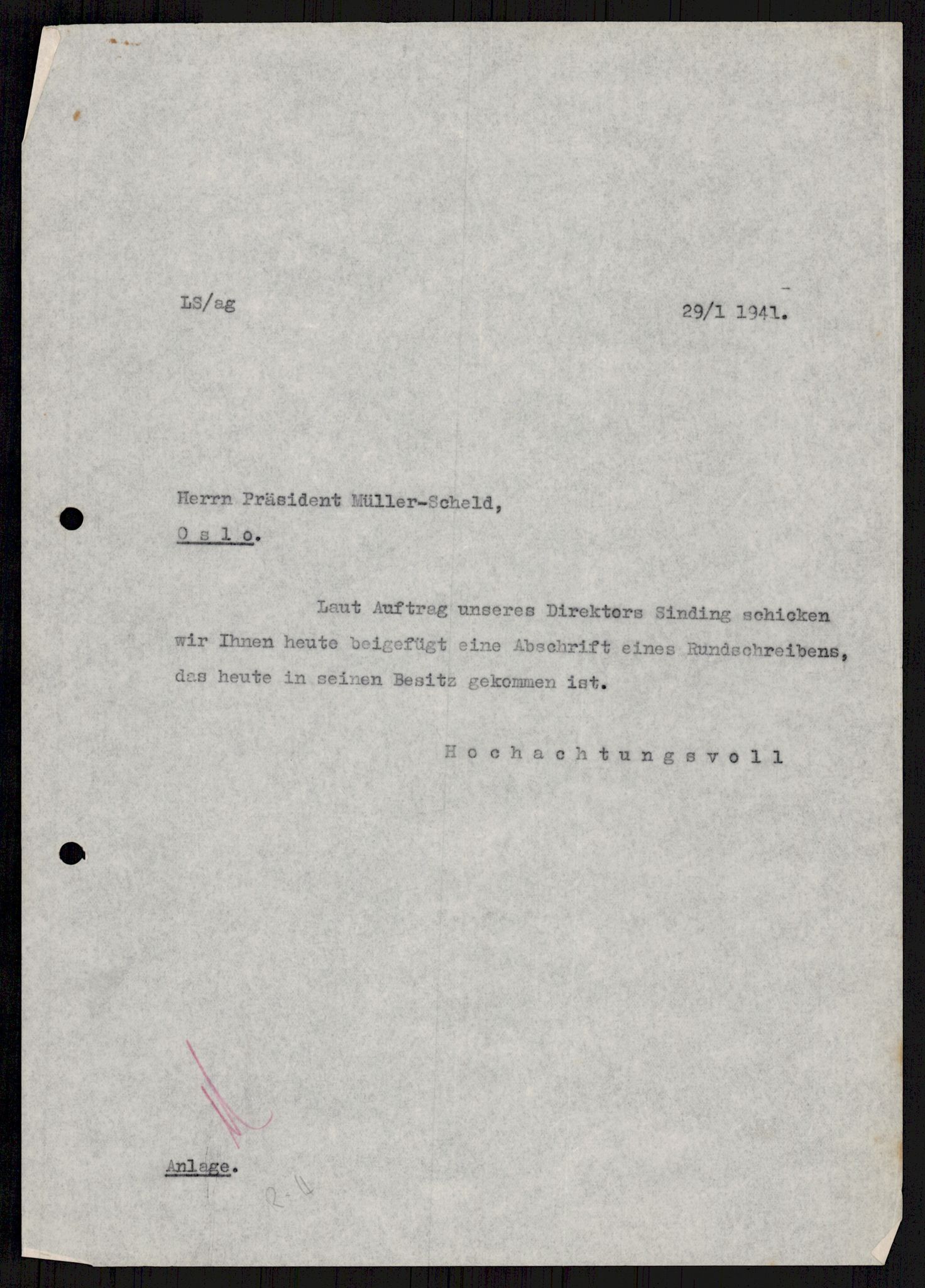 Tyske arkiver, Reichskommissariat, AV/RA-RAFA-2174/E/Ei/L0002/0005: Dokumentsamling / Dokumenter etter Leif Sinding, Statens Filmdirektorat , 1941-1943, s. 809