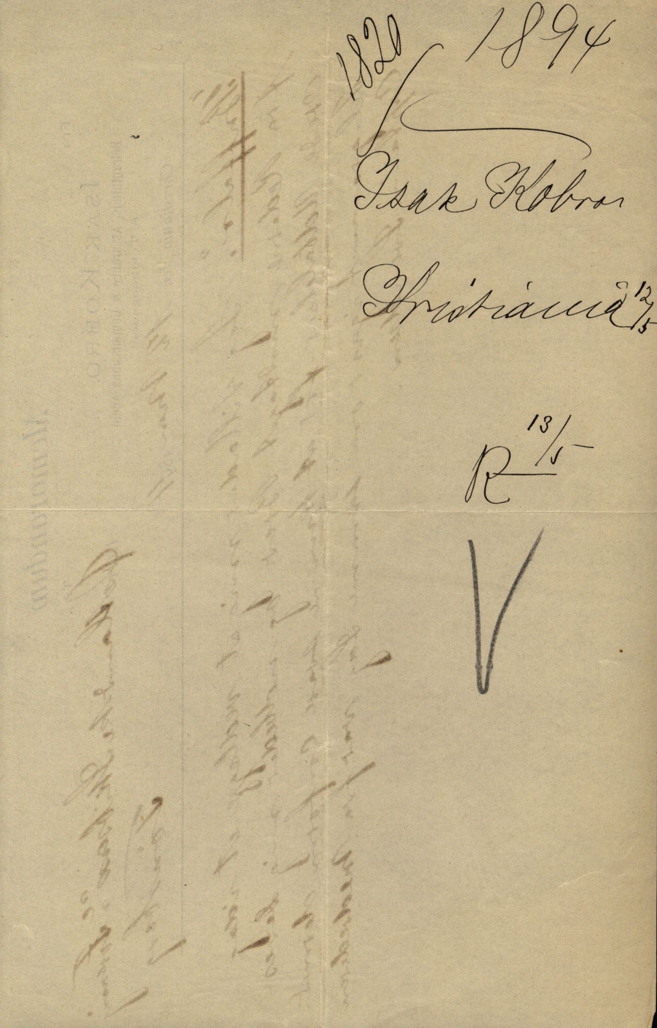 Pa 63 - Østlandske skibsassuranceforening, VEMU/A-1079/G/Ga/L0029/0009: Havaridokumenter / Anette, Agathe, Agra, Buffalo, 1893, s. 39