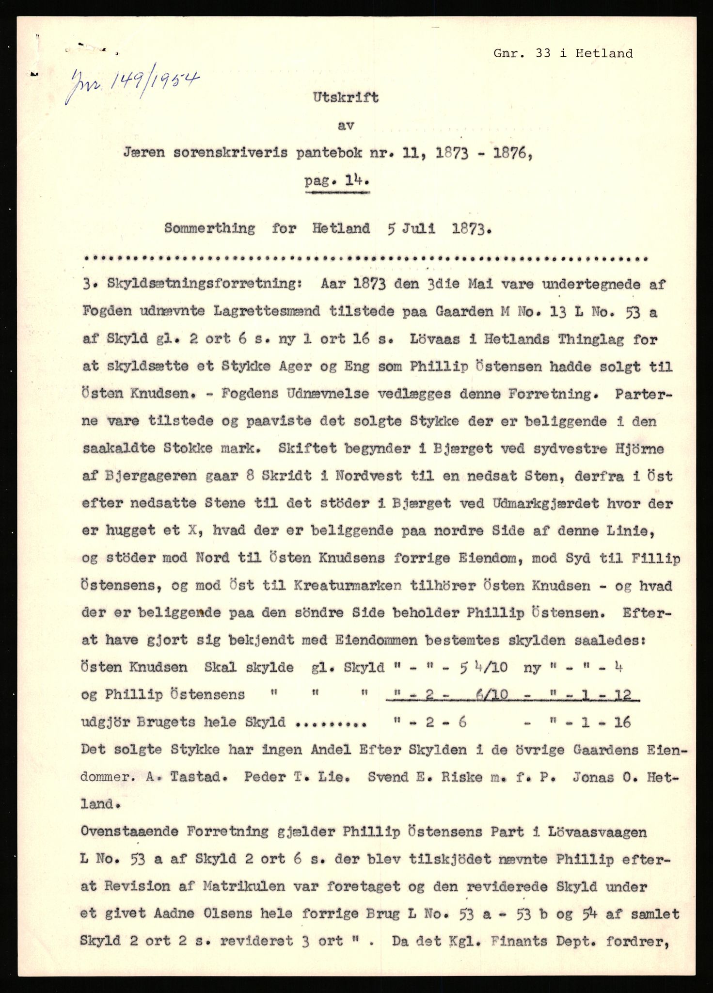 Statsarkivet i Stavanger, AV/SAST-A-101971/03/Y/Yj/L0052: Avskrifter sortert etter gårdsnavn: Landråk  - Leidland, 1750-1930, s. 470