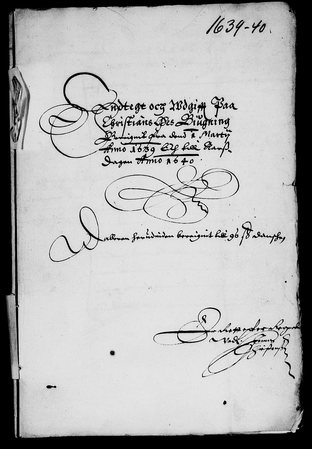 Rentekammeret inntil 1814, Reviderte regnskaper, Lensregnskaper, RA/EA-5023/R/Rb/Rbq/L0029: Nedenes len. Mandals len. Råbyggelag., 1639-1641